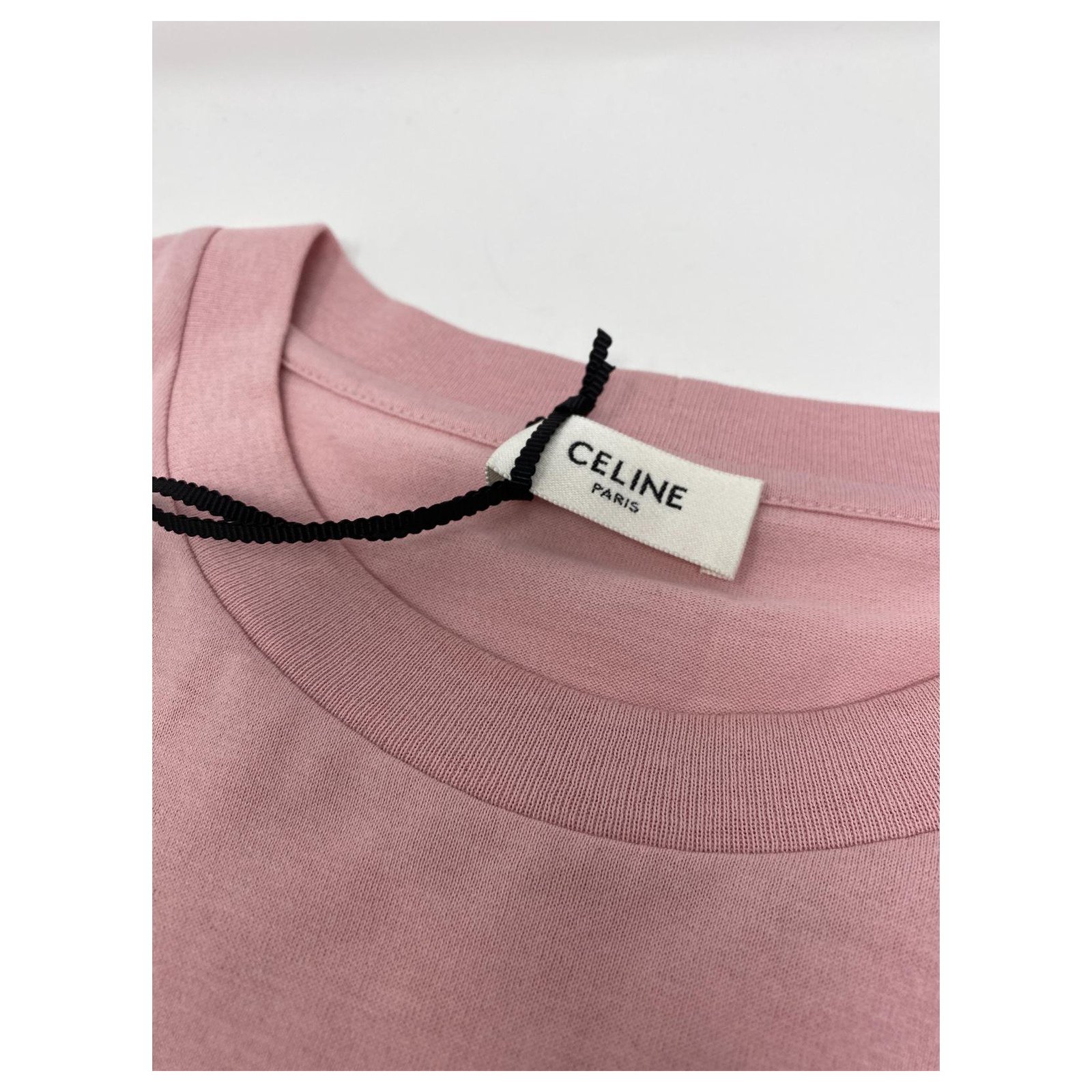 Céline Crop top Pink Cotton ref.296800 - Joli Closet