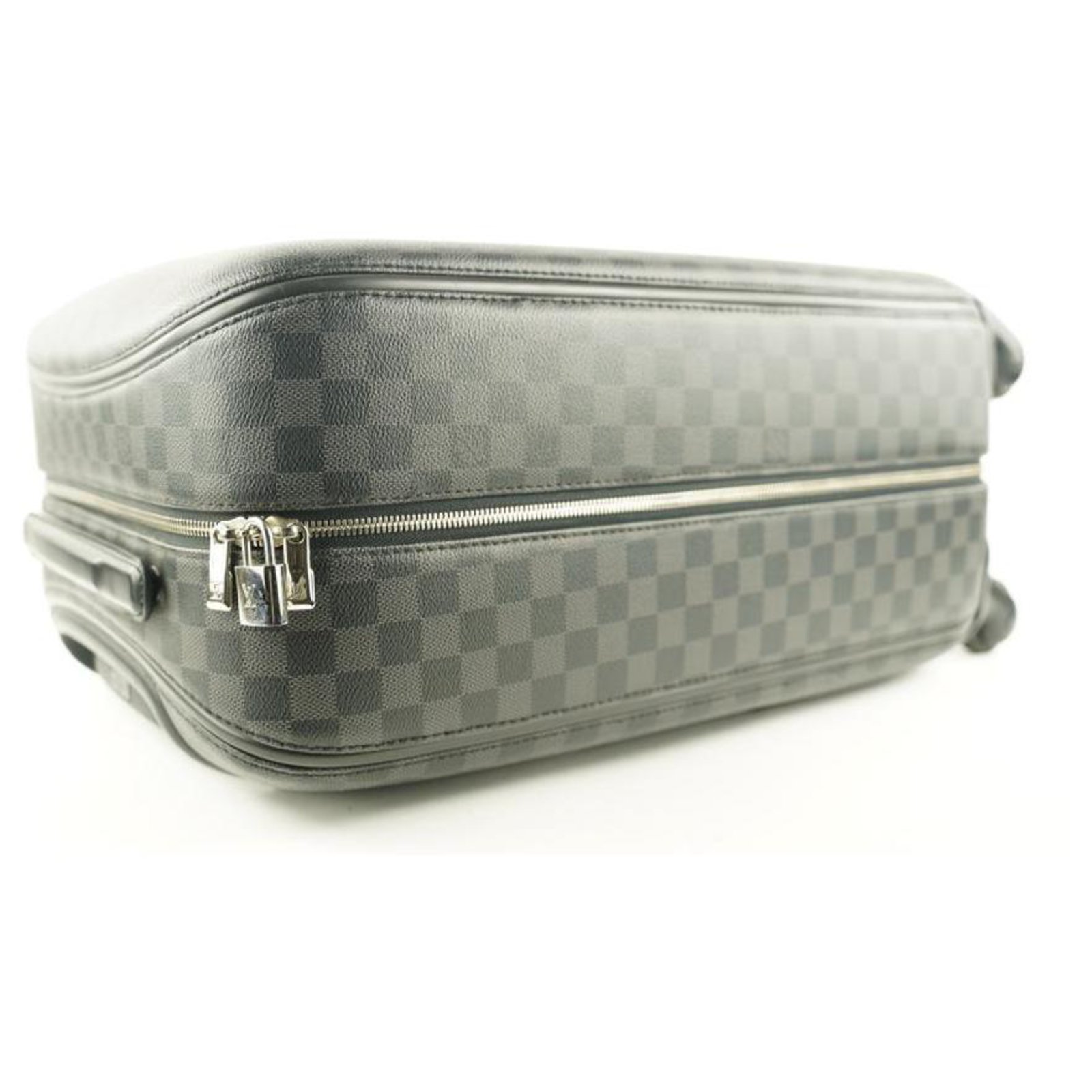 Louis Vuitton Damier Cobalt Zephyr Rolling Luggage Trolley Suitcase  26lz531s For Sale at 1stDibs
