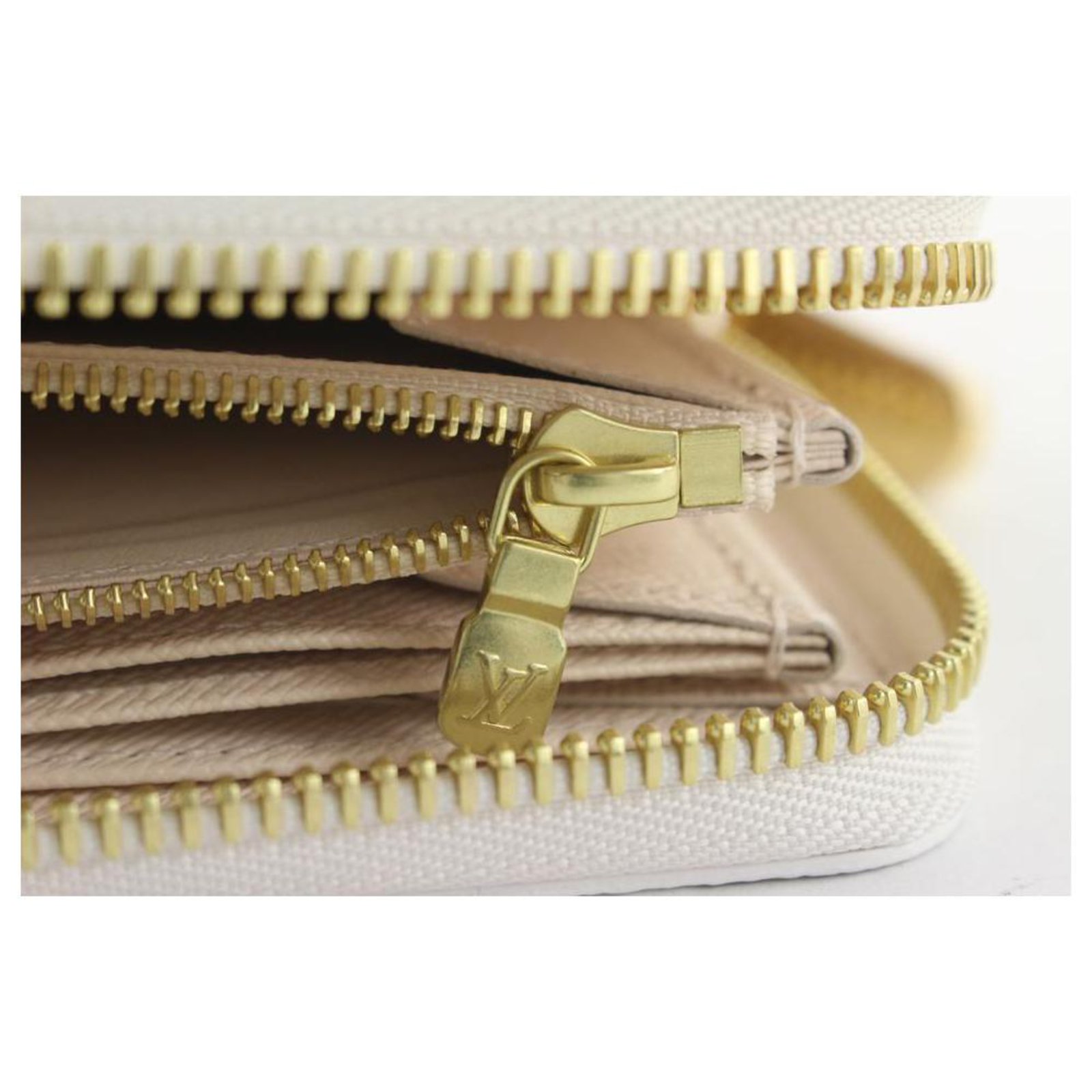 Louis Vuitton by The Pool Zippy Mnogram Coated Canvas Wallet Brume