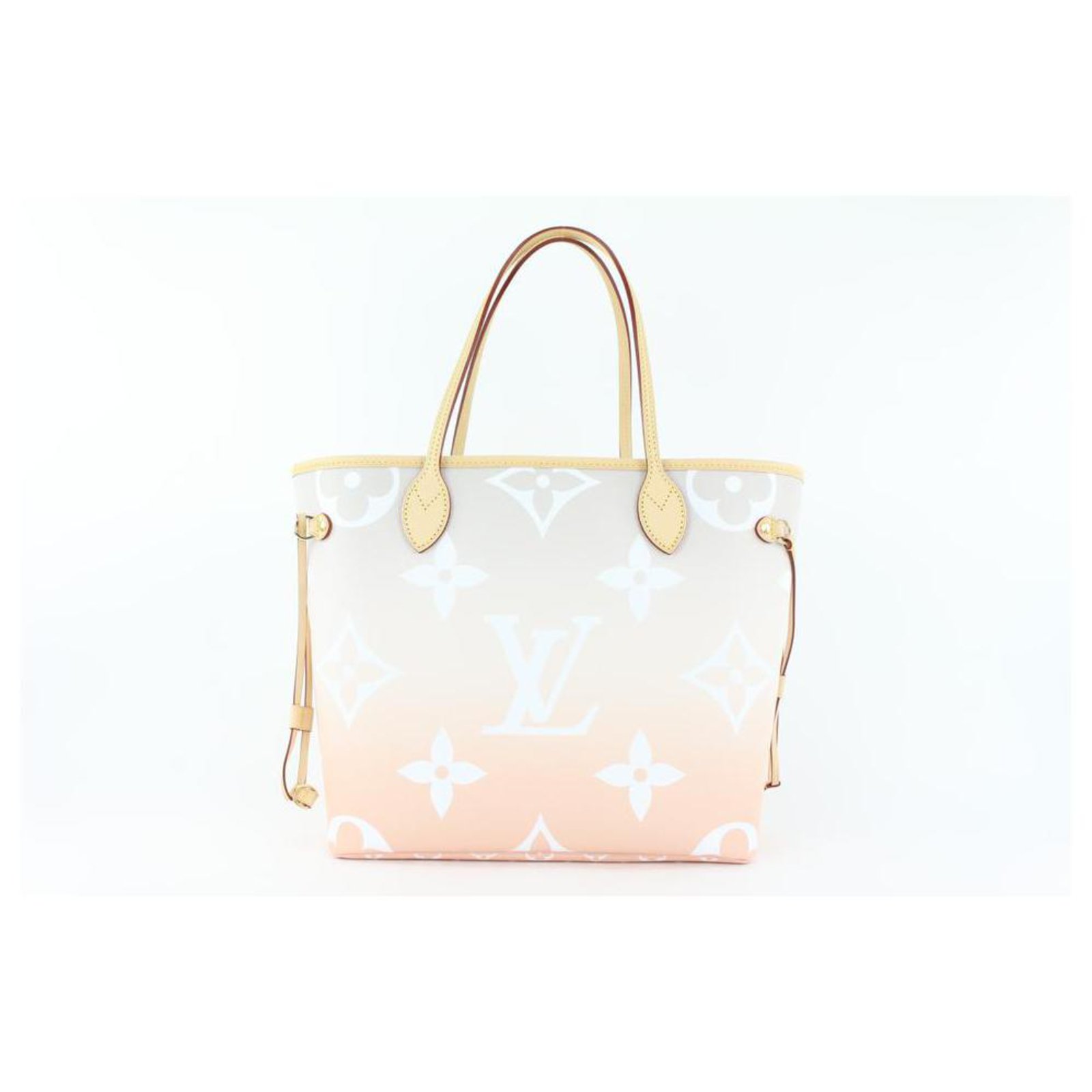 🍀LOUIS VUITTON NEVERFULL MM by The Pool Brume Peach Monogram Bag*NO POUCH*