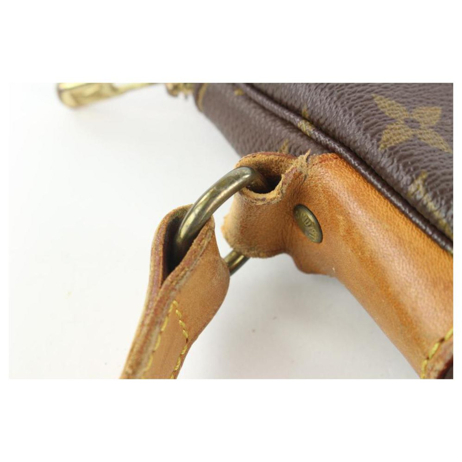 Louis Vuitton XL Monogram Sac Ballade Promenade Zip Hobo Shoulder Bag  1026lv51