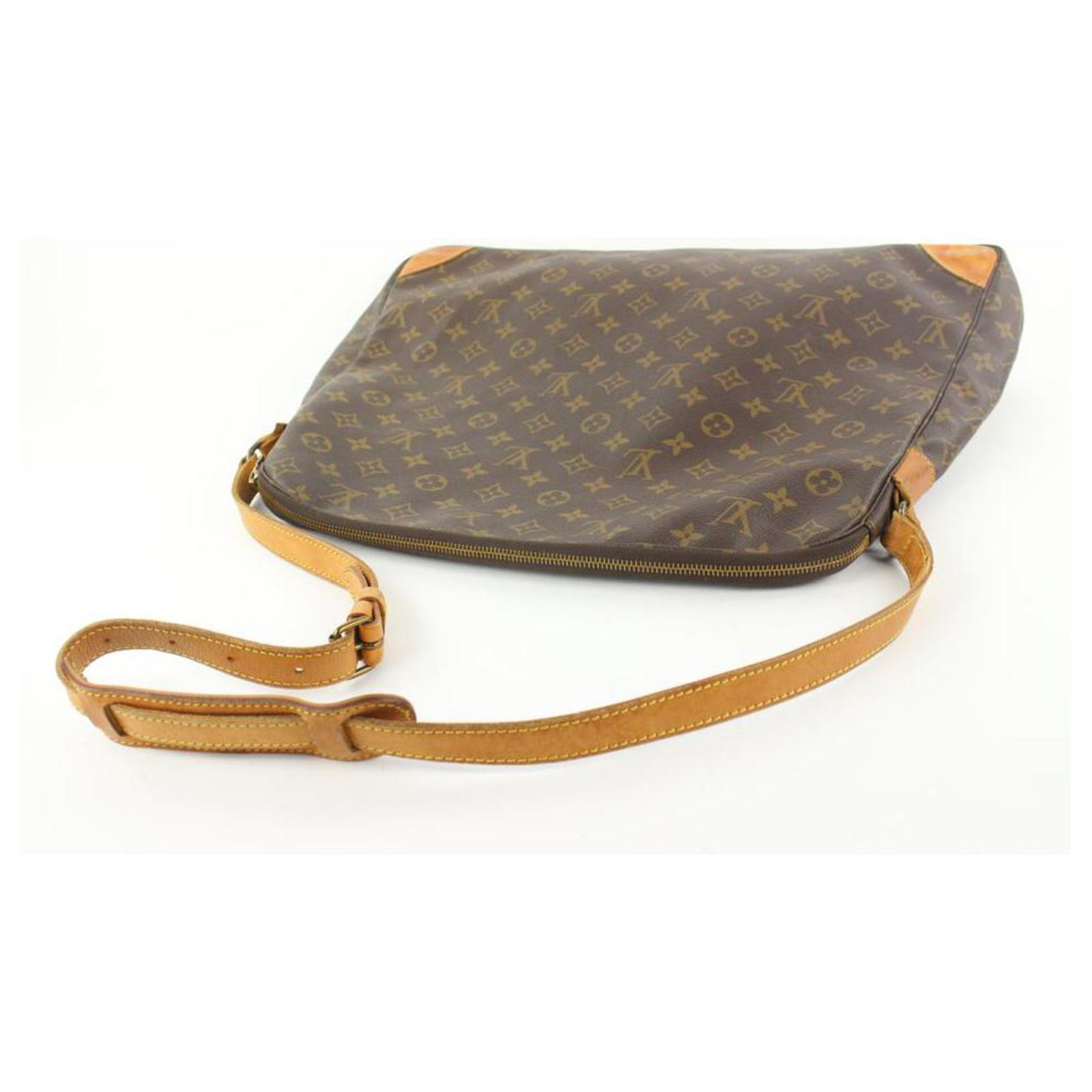 Louis Vuitton XL Monogram Sac Ballade Promenade Zip Hobo Bag Leather  ref.297567 - Joli Closet