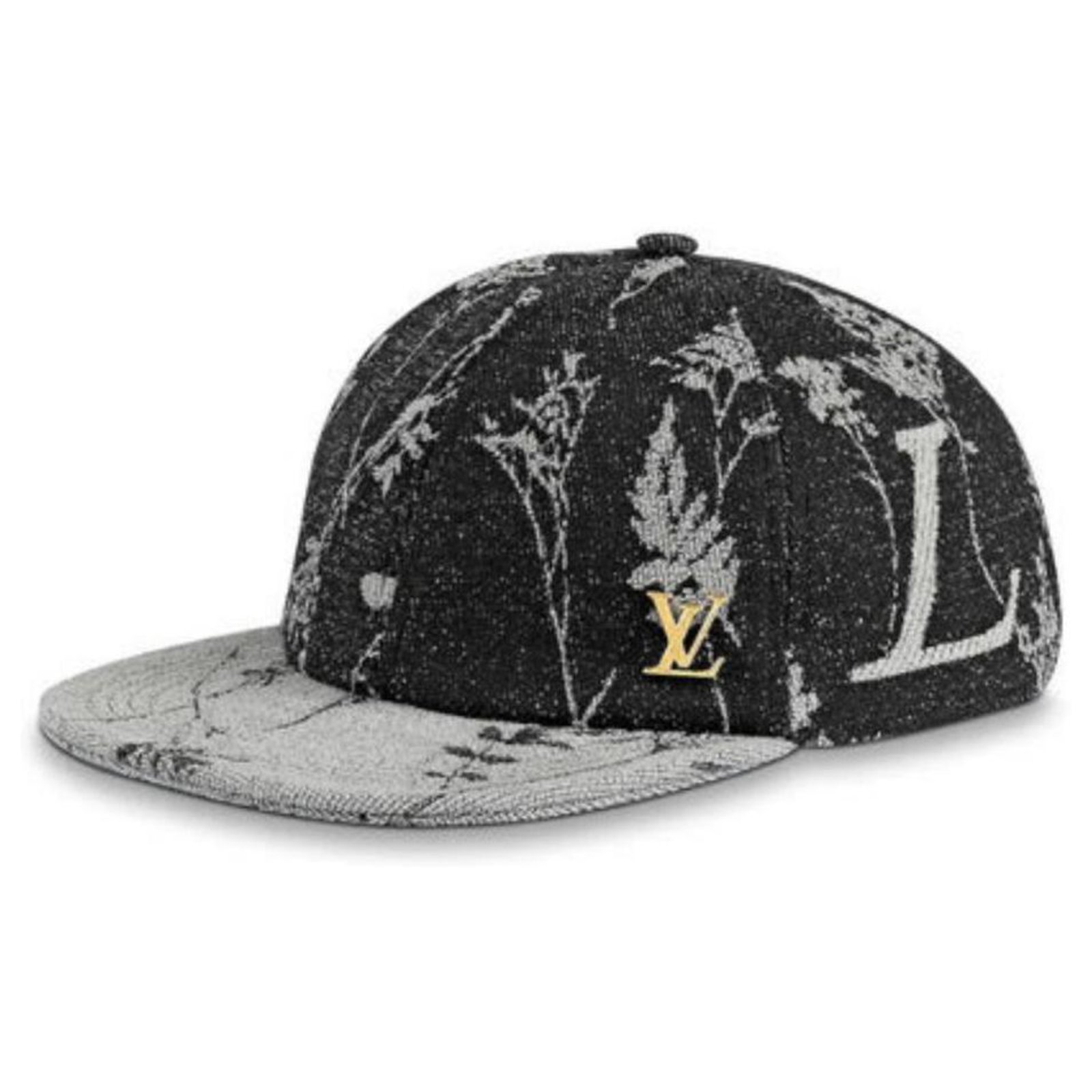 Louis Vuitton LV Floral Easy Fit Flower Cap ou pas in Grey Baseball Hat  ref.297620 - Joli Closet