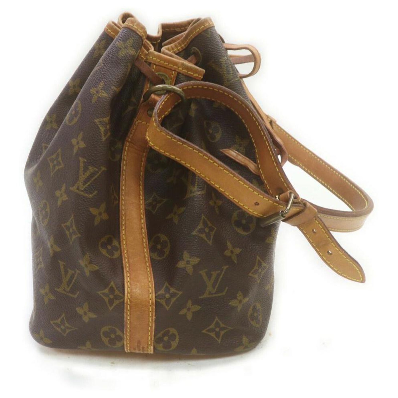 Louis Vuitton Monogram Petit Noe Drawstring Bucket Hobo Bag 863108