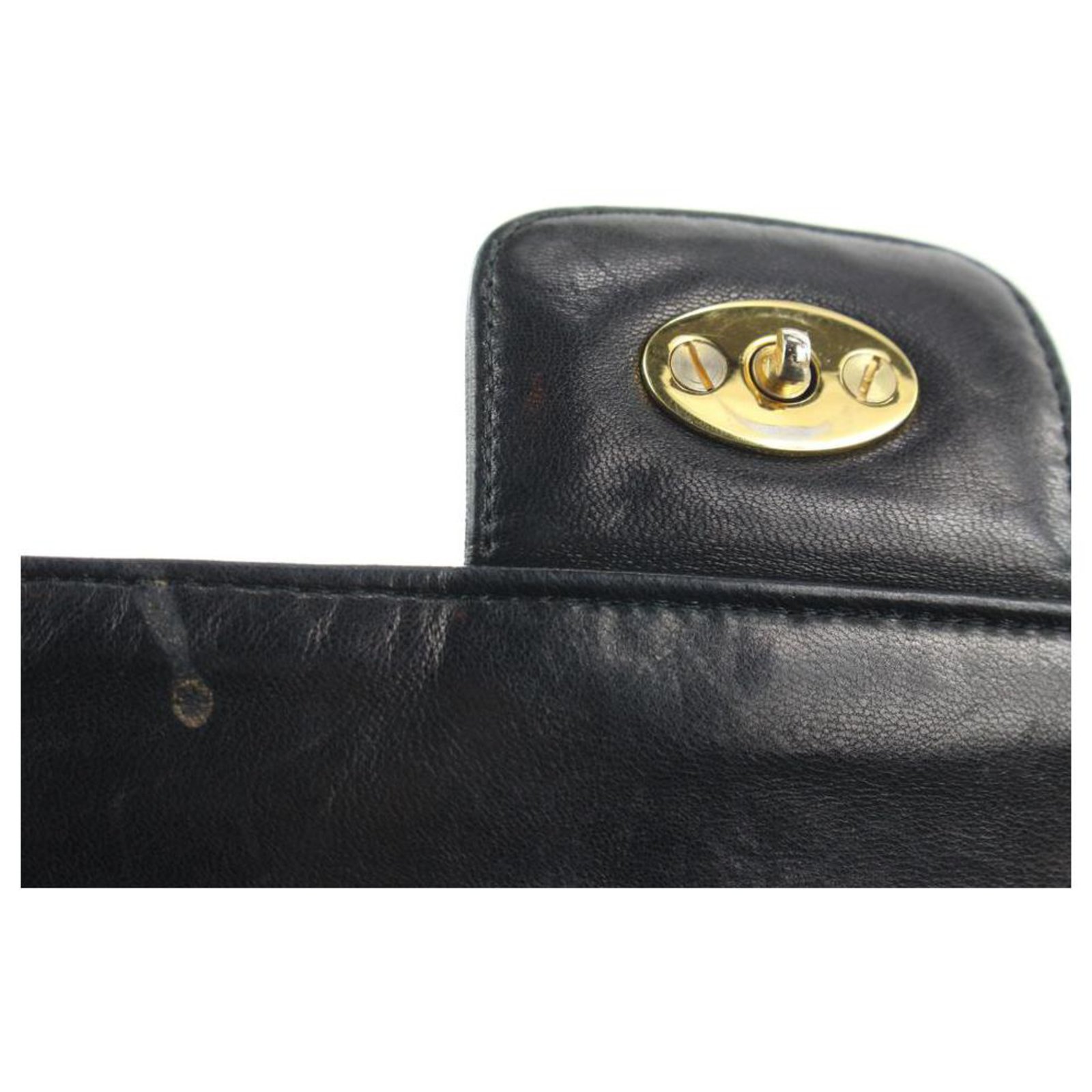 BALLY Clutch Bag Leather 2way Shoulder Bag Black Auth yb186 ref.965973 -  Joli Closet