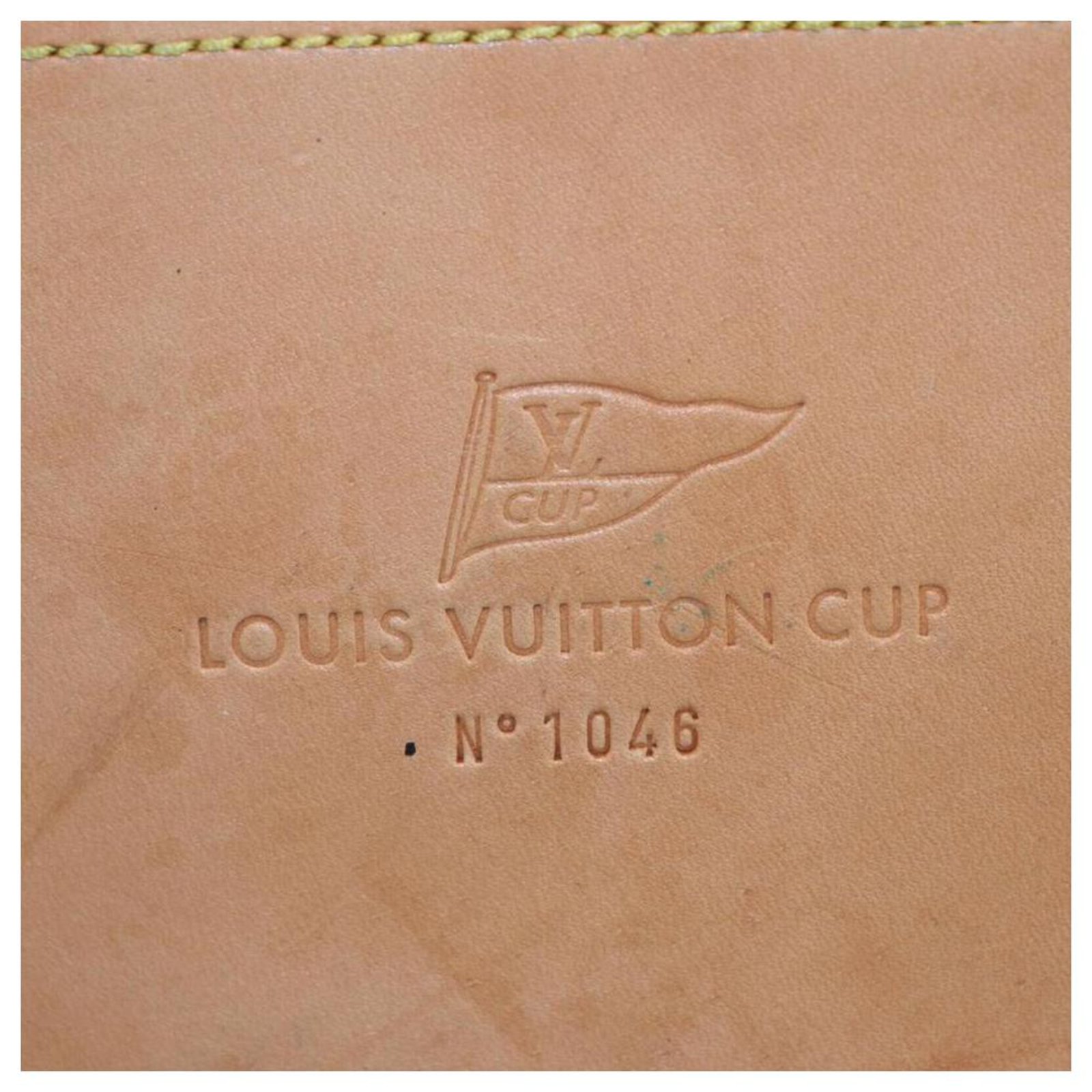 Louis Vuitton Green Damier Geant LV Cup Cube 2way Duffle Bag