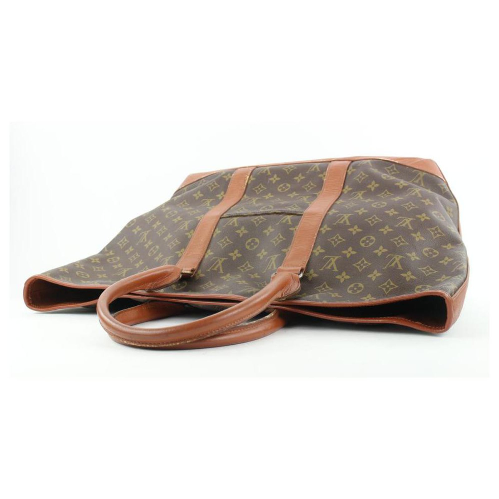 Louis Vuitton XL Monogram Sac Weekend GM Zip Tote bag Leather ref.297784 -  Joli Closet