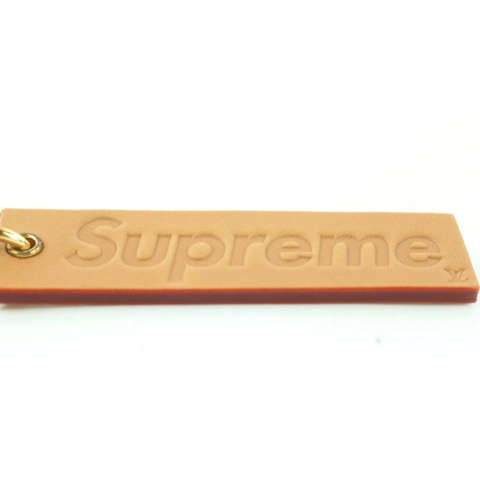 Louis Vuitton x Supreme Ultra Rare Supreme Box Logo Keychain