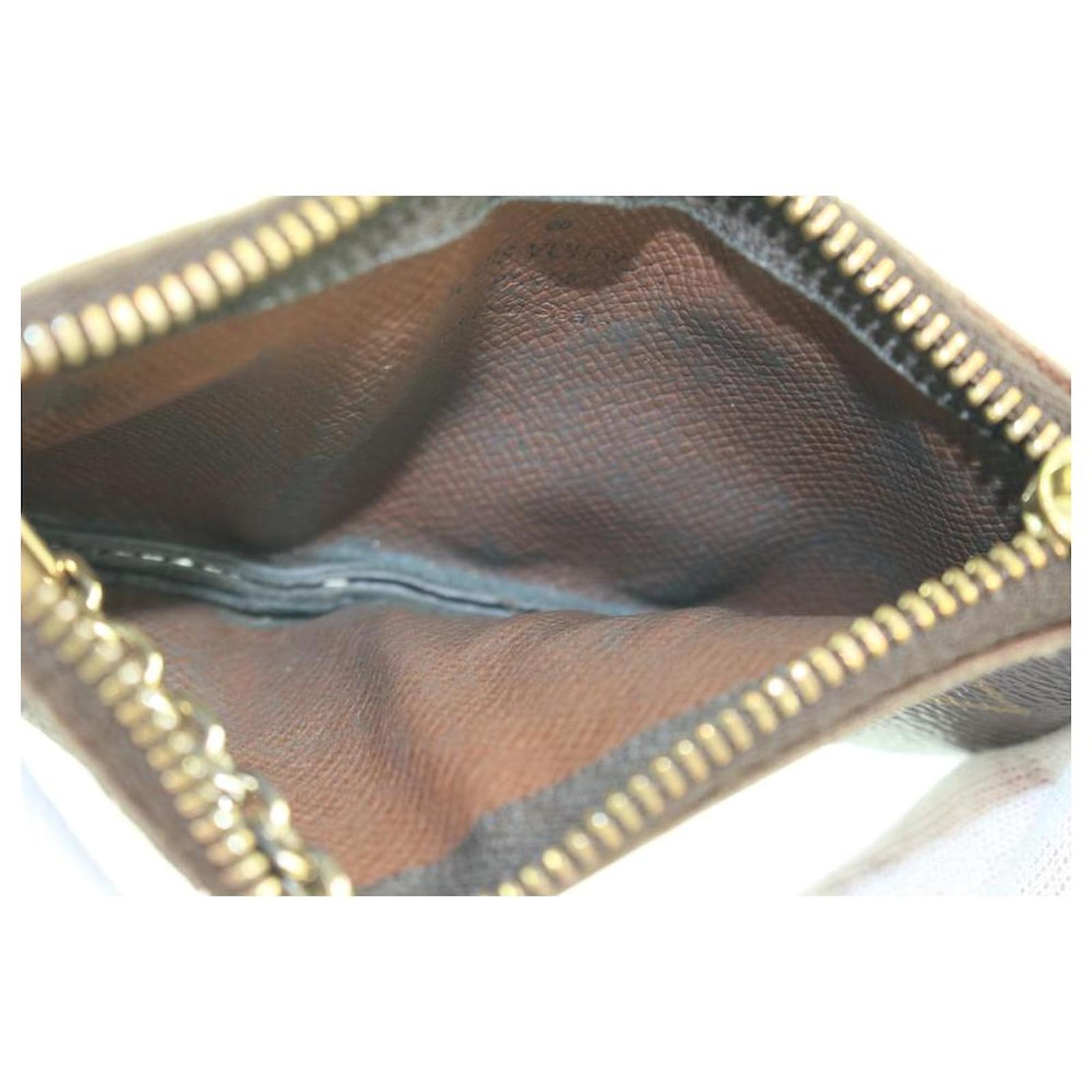 Louis Vuitton Monogram Key Pouch Pochette Cles Keychain