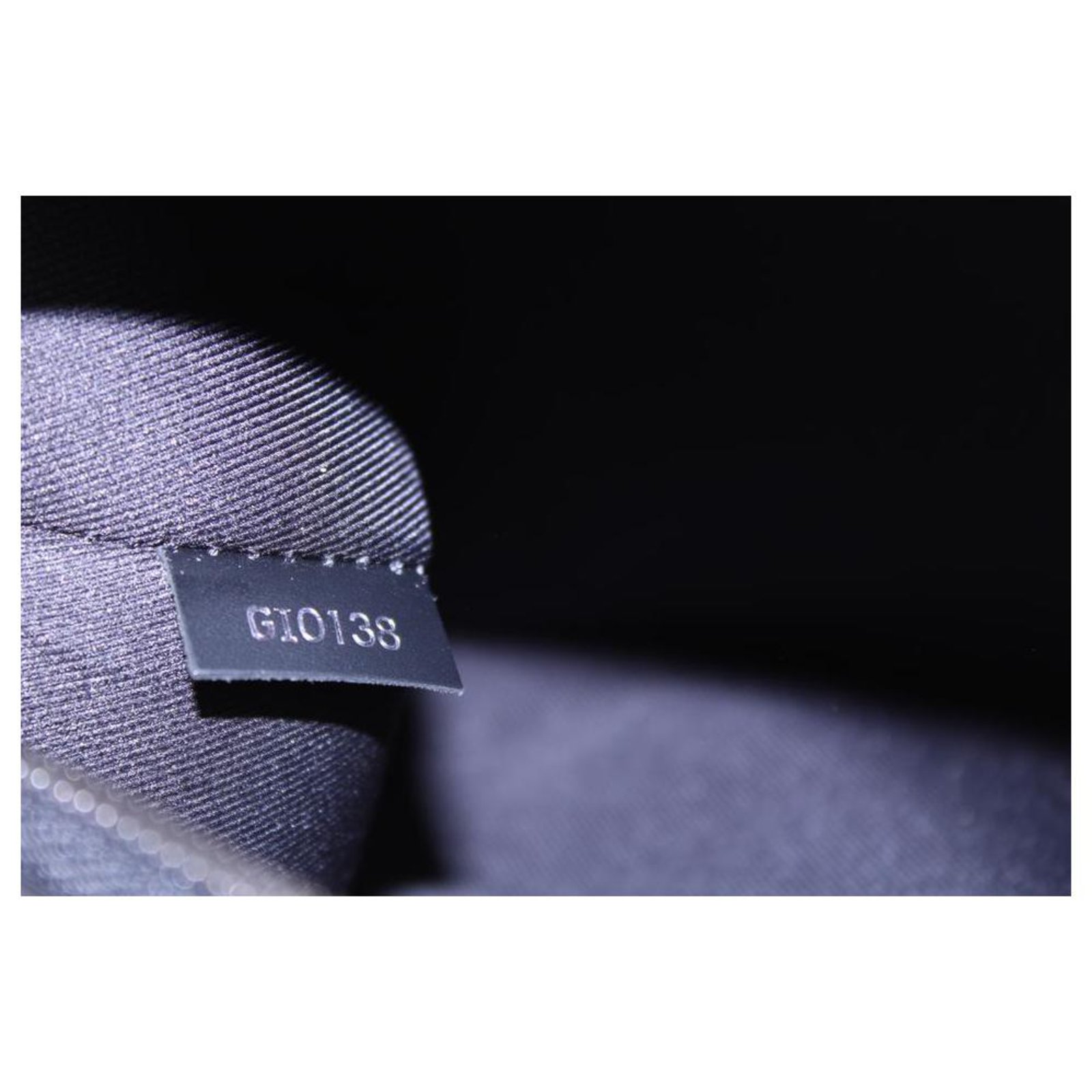 Louis Vuitton Ultra Rare Monogram Eclipse Fragment Cabas Light Pochette  859413