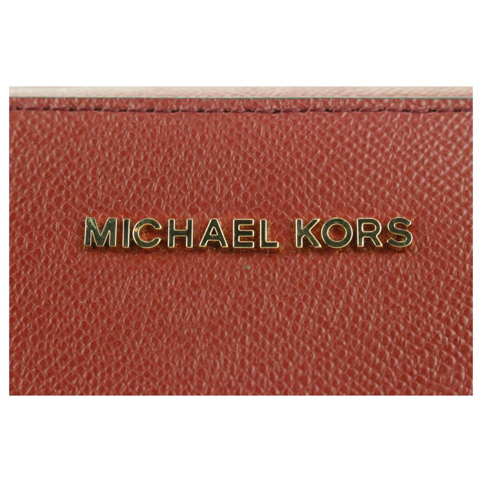 Michael Kors Red Leather Jet Set Travel Crossbody Chain Bag ref.297987 -  Joli Closet