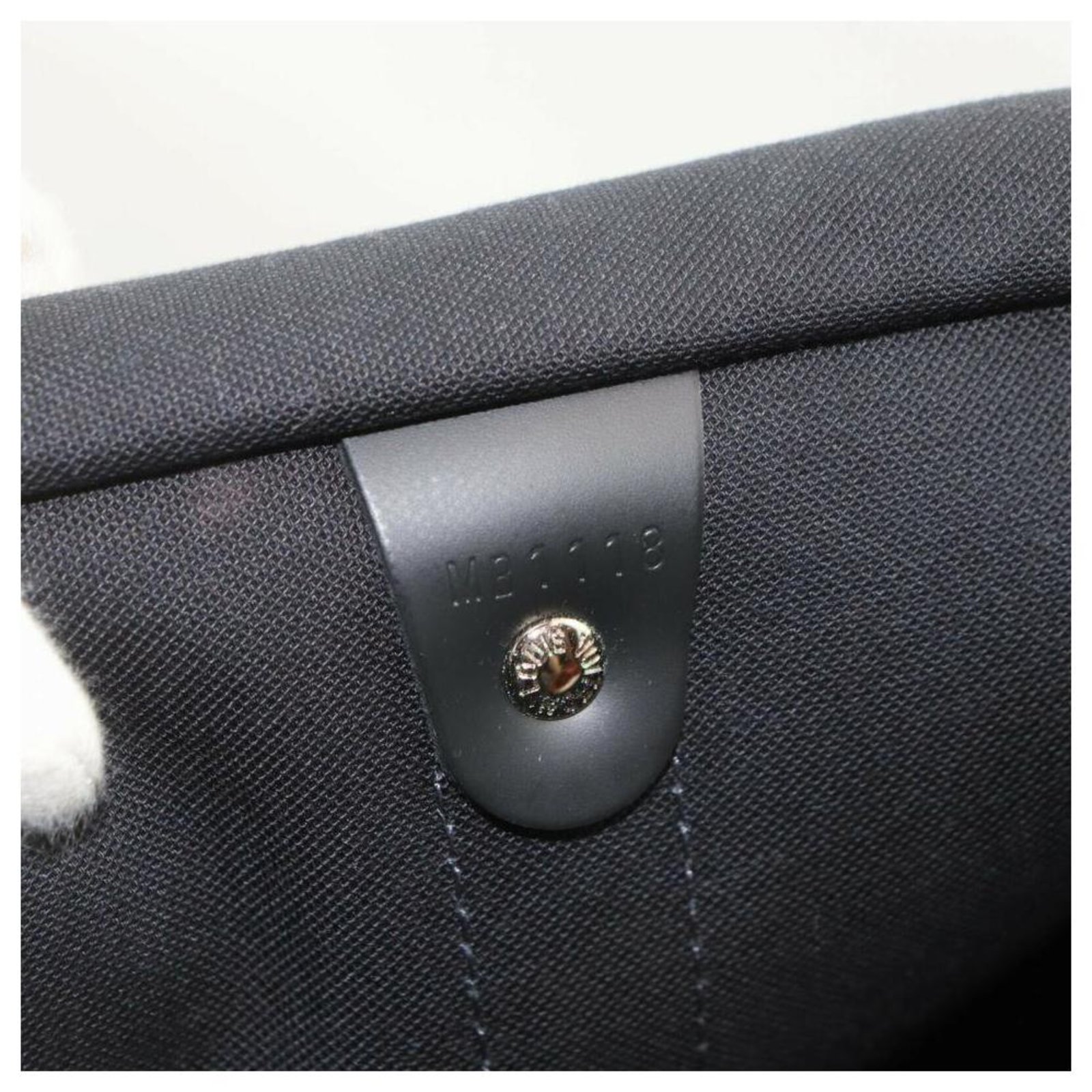 Louis Vuitton Navy Damier Cobalt Keepall Bandouliere 55 duffle bag  ref.298051 - Joli Closet