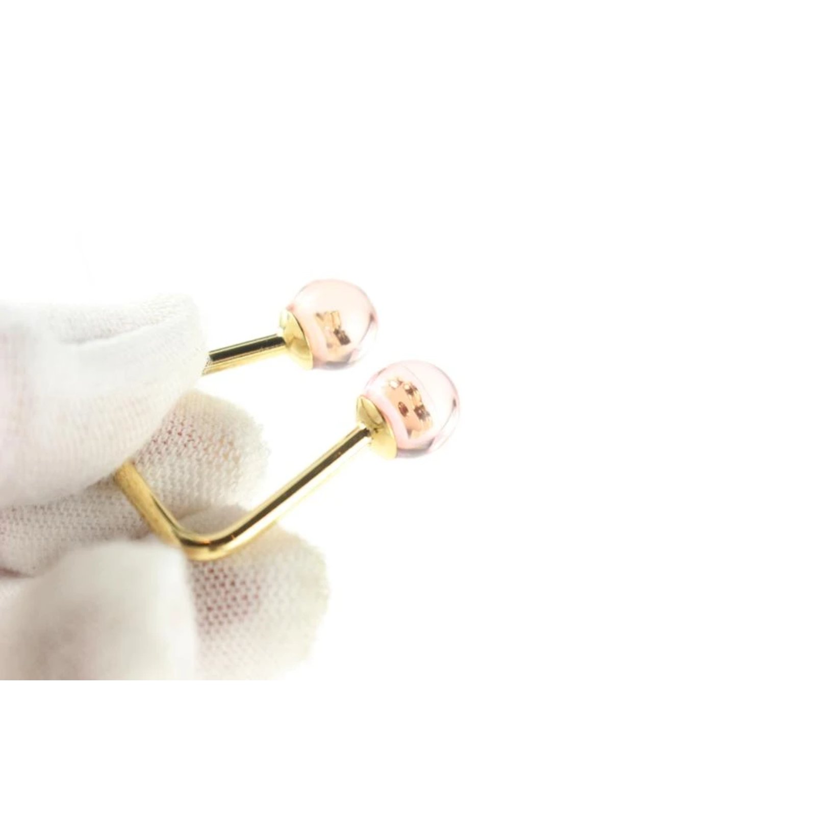 Louis Vuitton Gold Inclusion Fleur Bubble Ring White gold ref