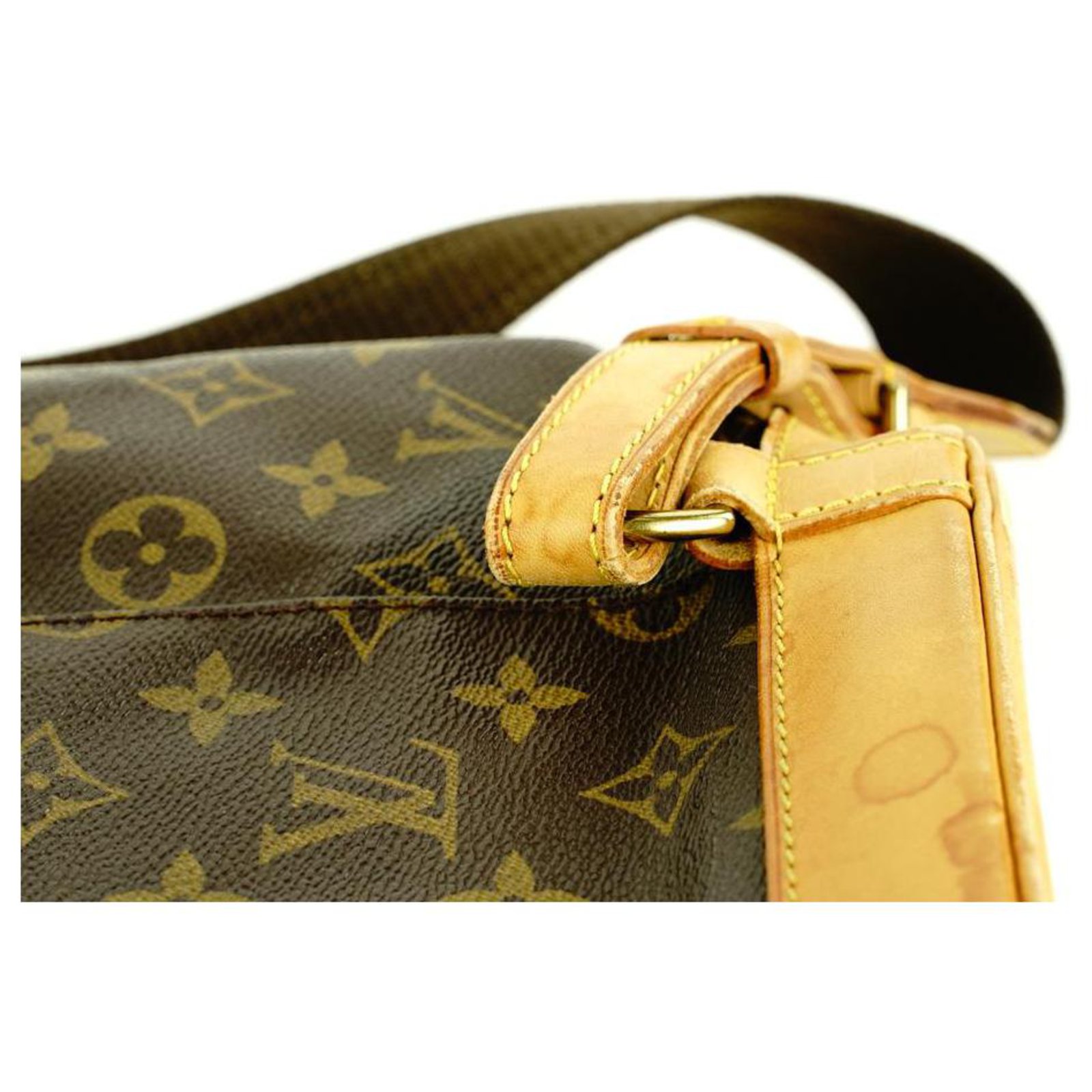 Grand sac à dos femme authentique Louis Vuitton monogramme Montsouris GM