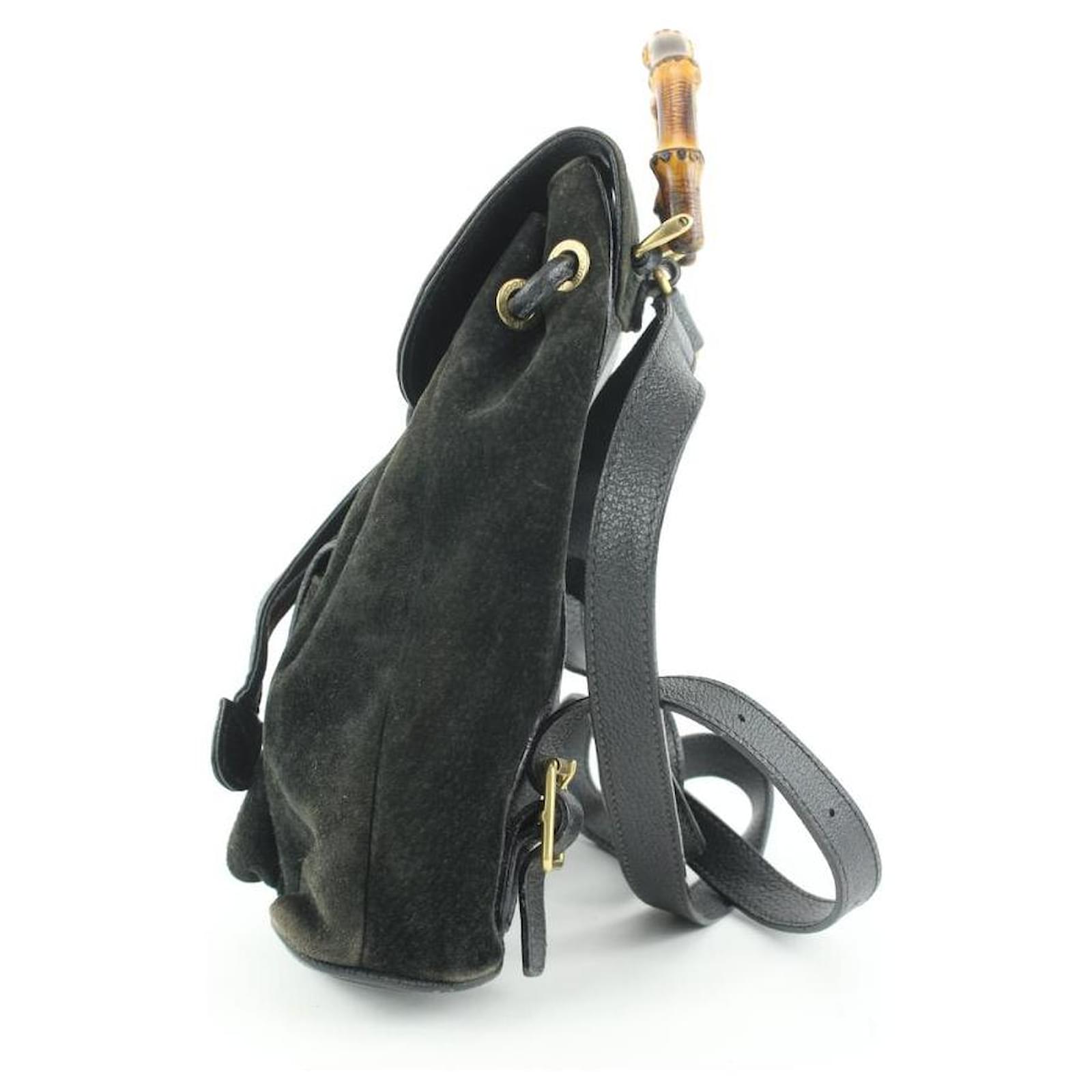 gucci mini backpack black