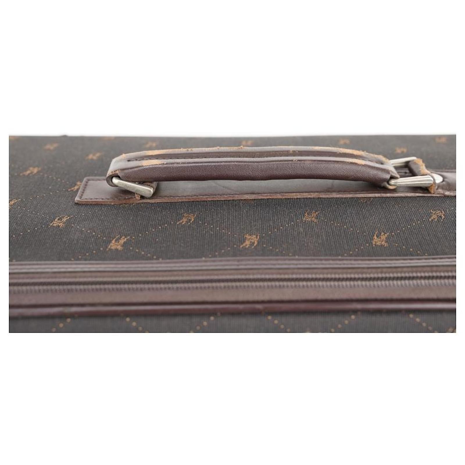 burberry rolling luggage