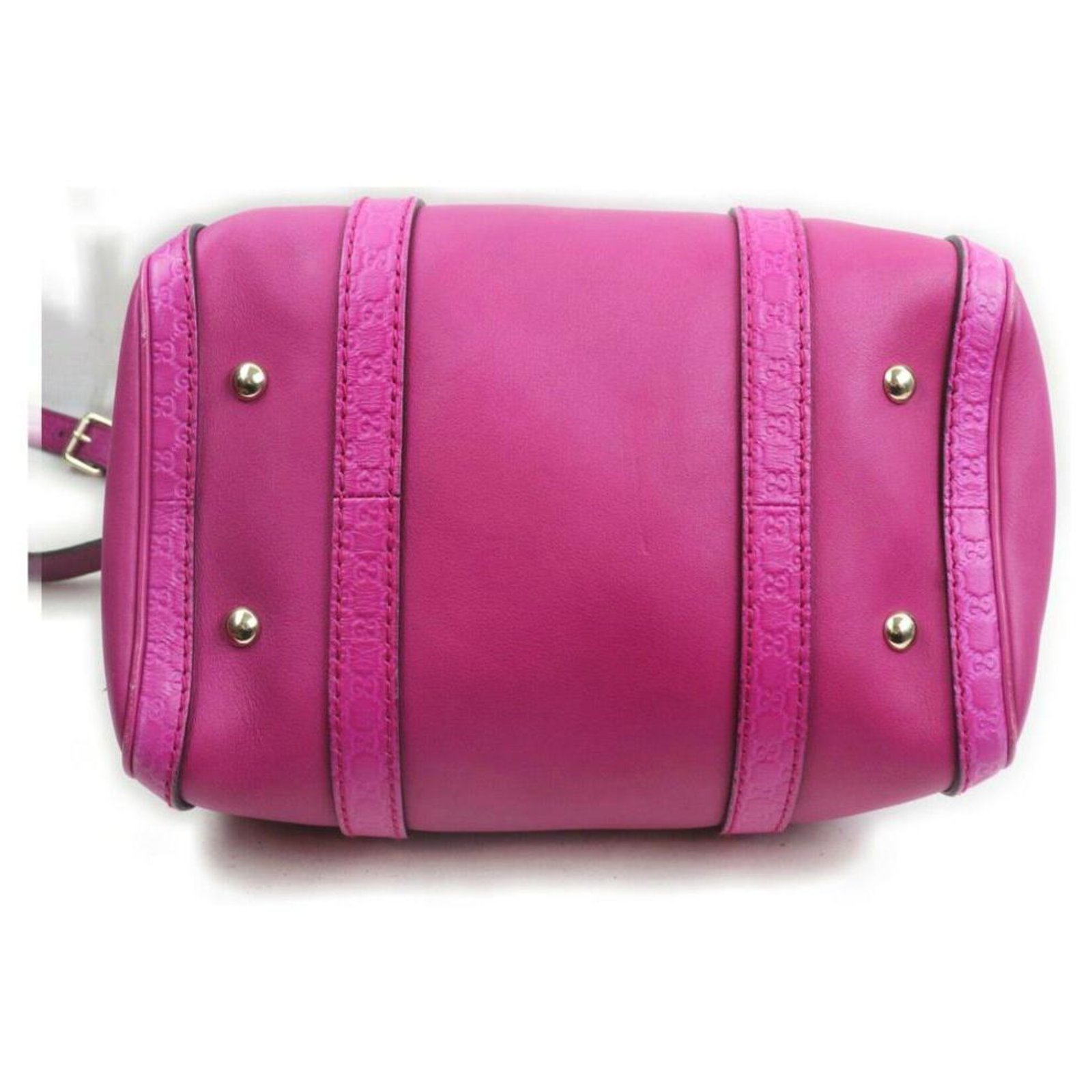 Gucci Joy Mini Boston bag Pink Cloth ref.621070 - Joli Closet