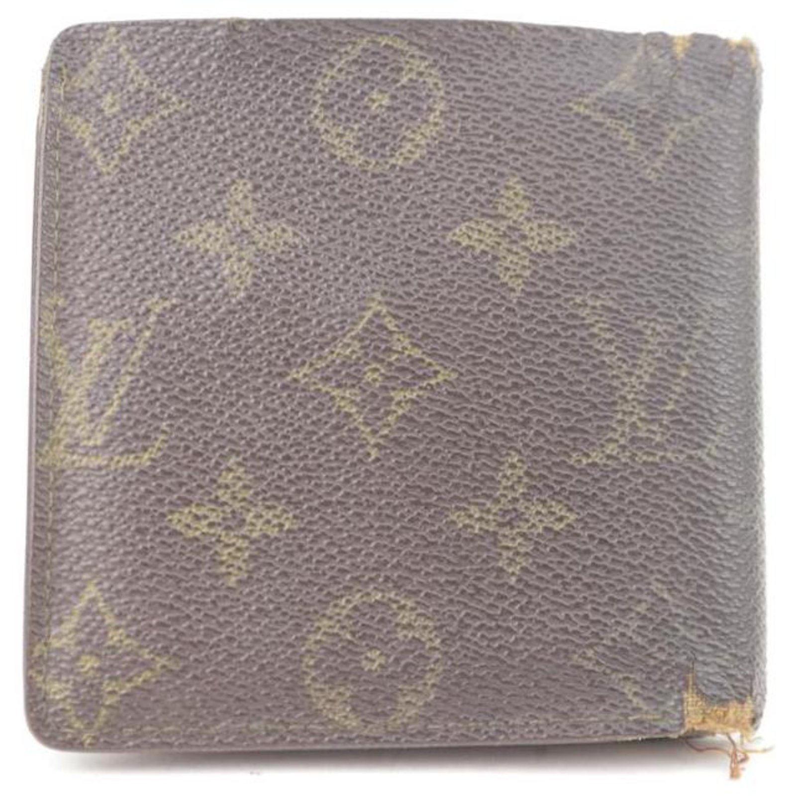 Louis Vuitton Monogram Bifold Men's Wallet Marco Florin Slender