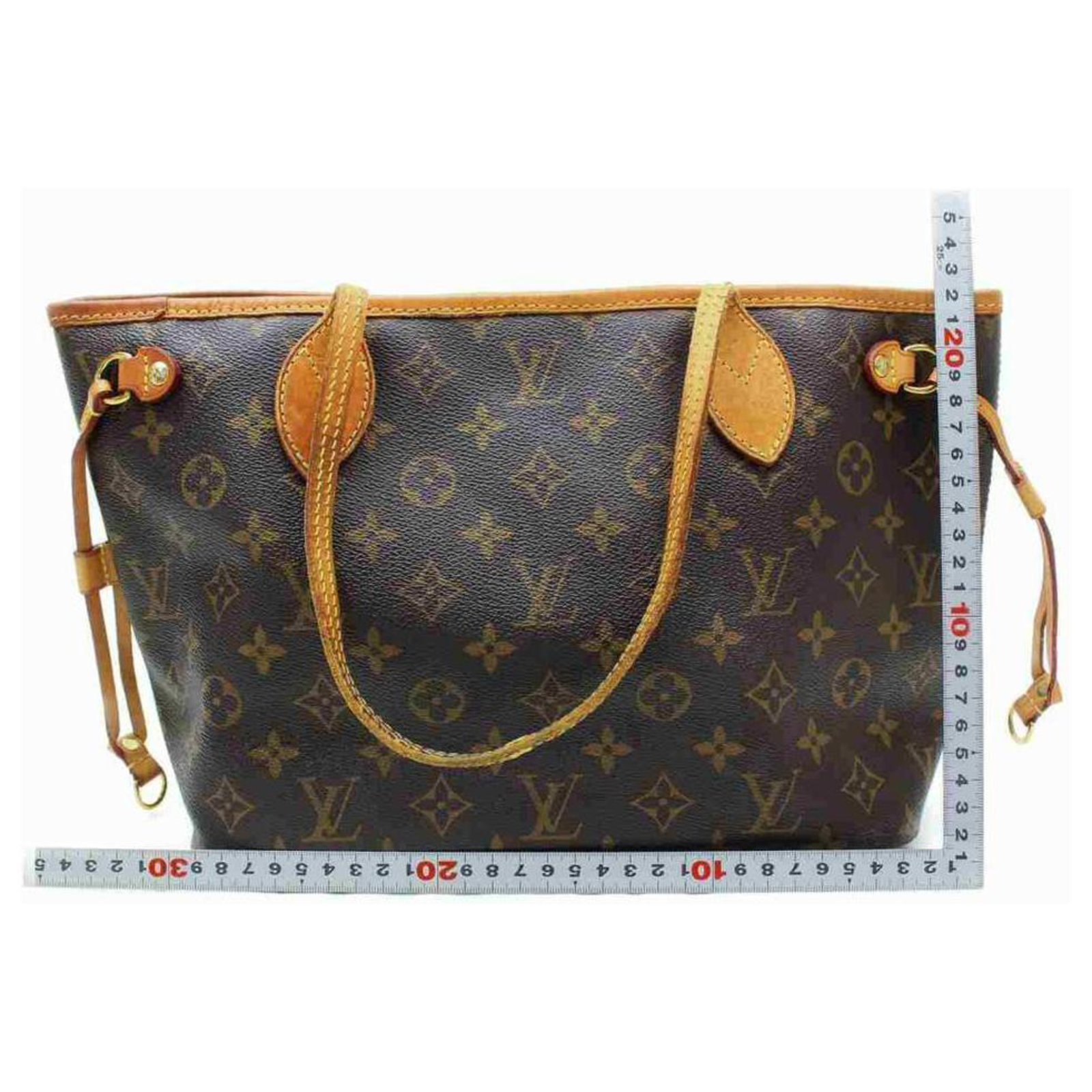 Louis Vuitton Small Monogram Neverfull PM Tote Bag Leather ref.298937 -  Joli Closet