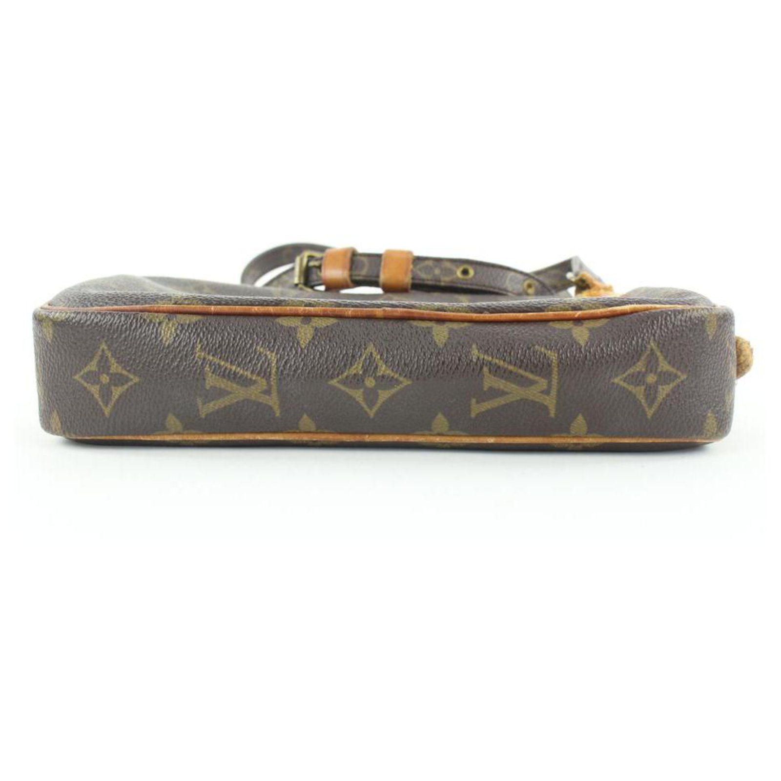 Louis Vuitton Monogram Pochette Marly Bandouliere Crossbody Bag Leather  ref.298424 - Joli Closet