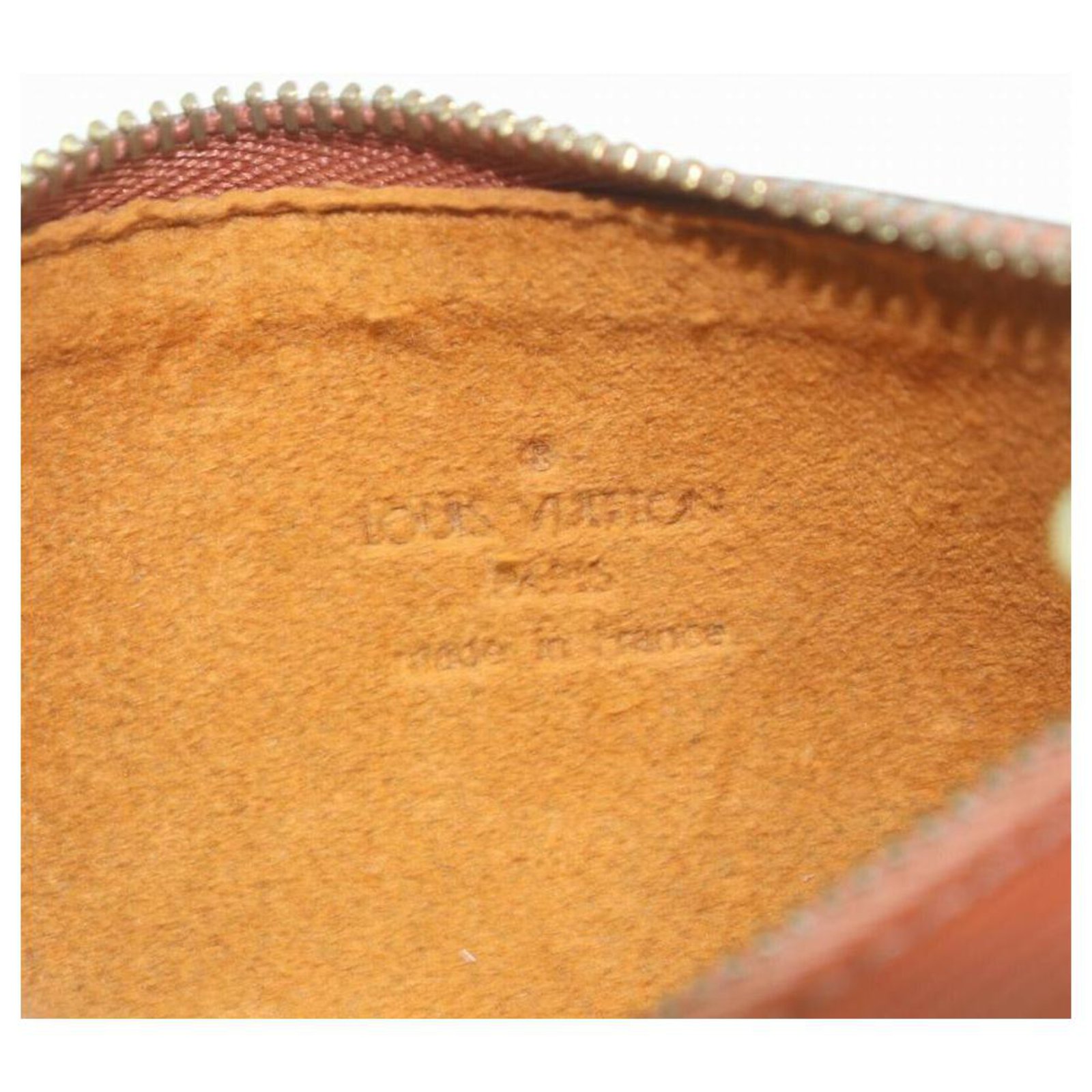 Louis Vuitton Brown Epi Leather Mini Soufflot Papillon Wristlet