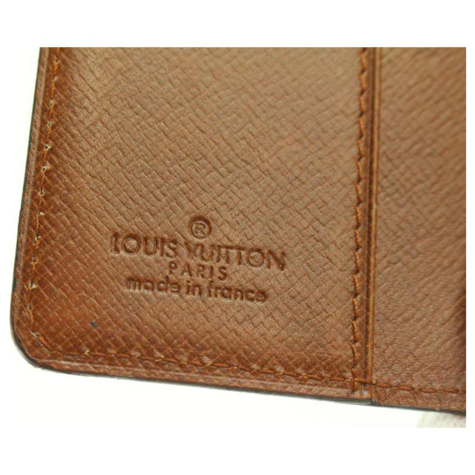 Louis Vuitton Monogram Bifold Card Wallet Checkbook Holder ref.298511 -  Joli Closet