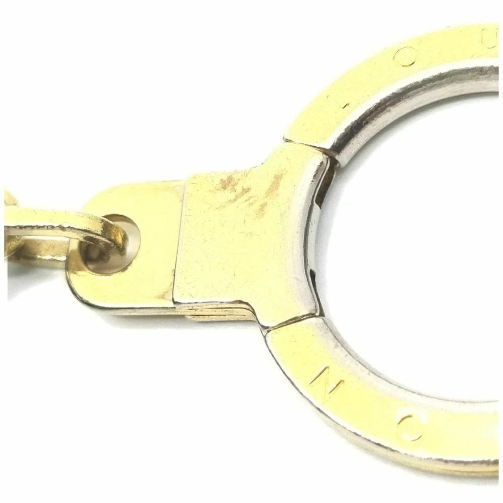 Louis Vuitton Portachiavi con portachiavi con monogramma Astropill Oro  bianco Metallo ref.298520 - Joli Closet