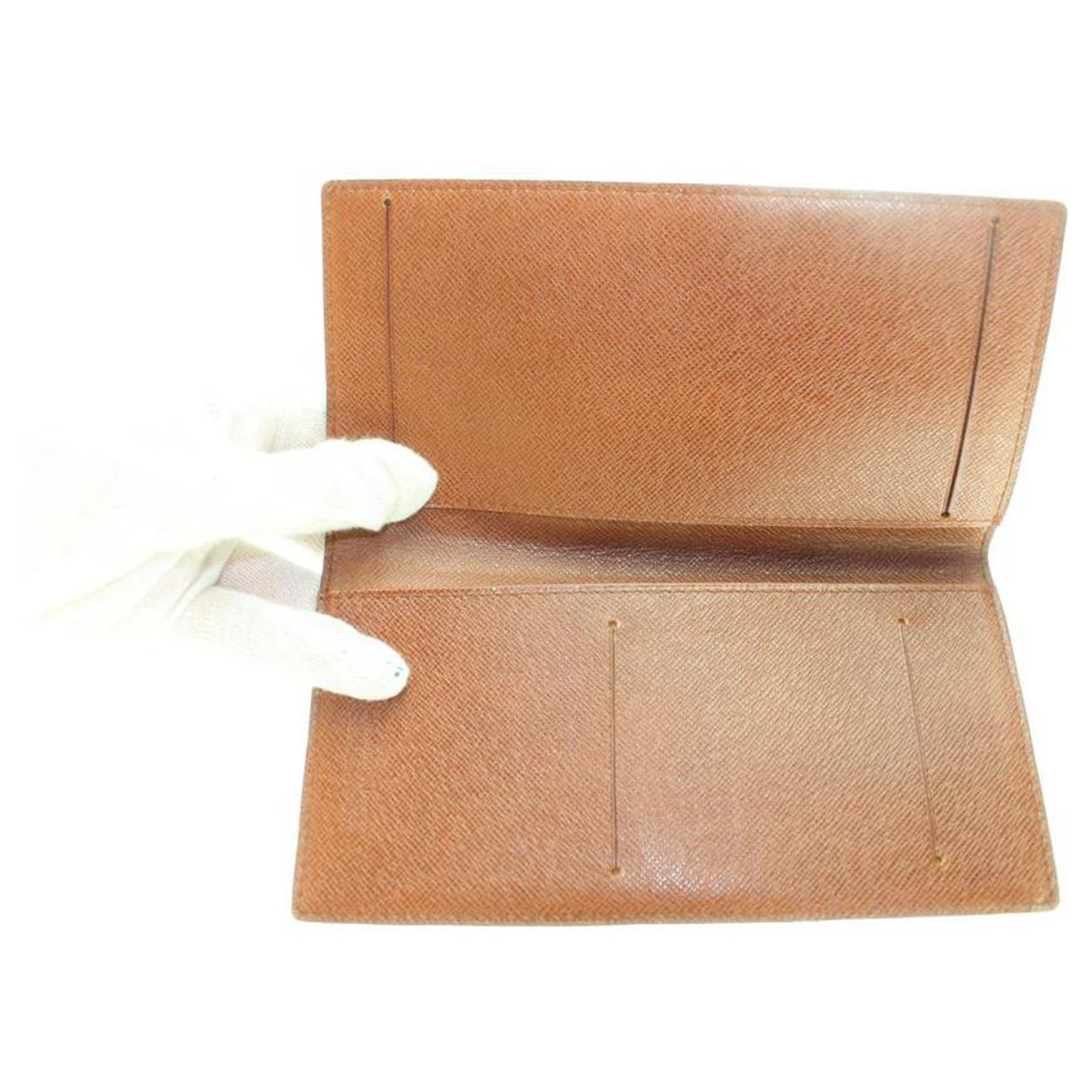 Louis Vuitton Monogram Long Checkbook Bifold Wallet ref.298650