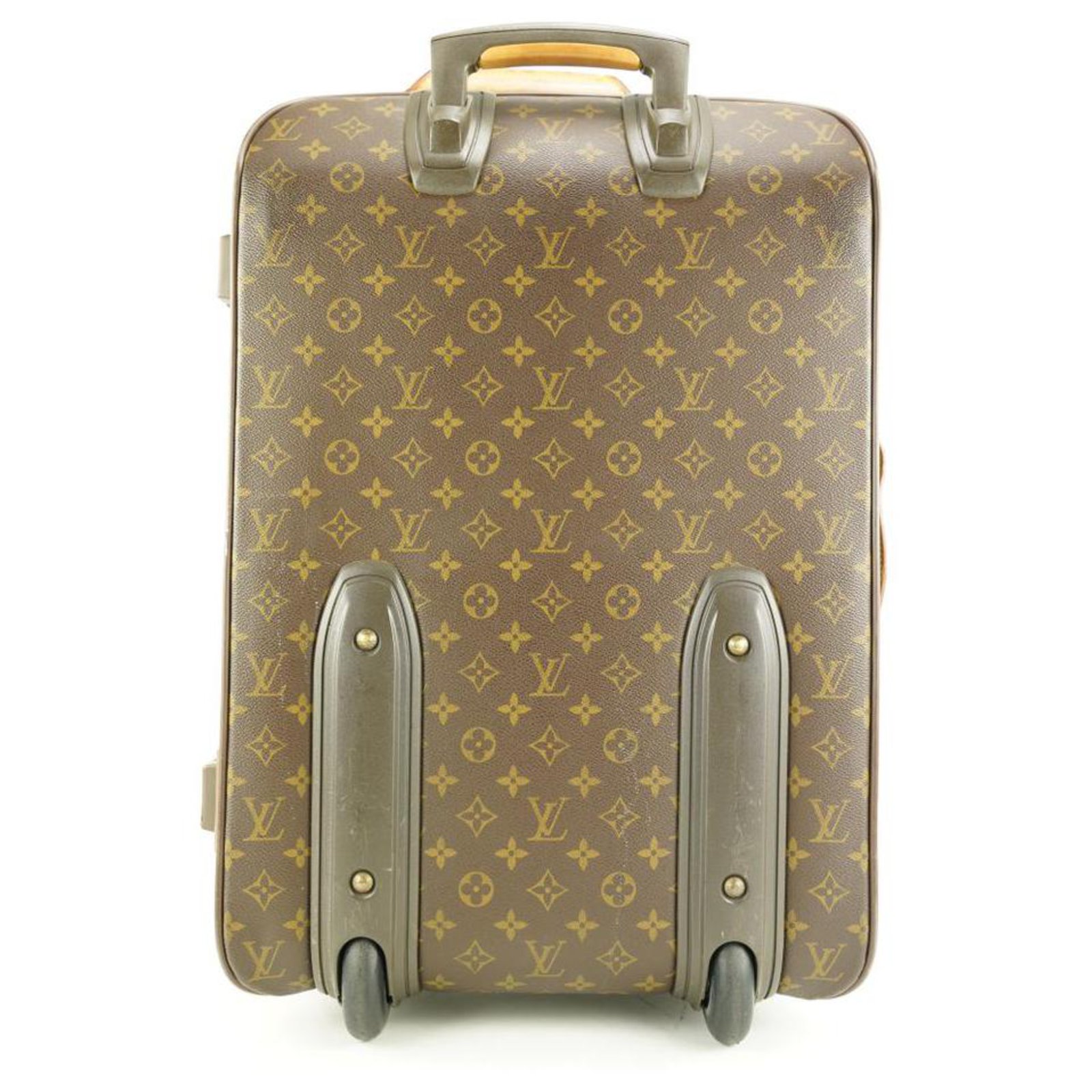 Louis Vuitton Carry-On Monogram Pegase 55 Rolling Luggage Trolley Suitcase  Leather ref.298678 - Joli Closet