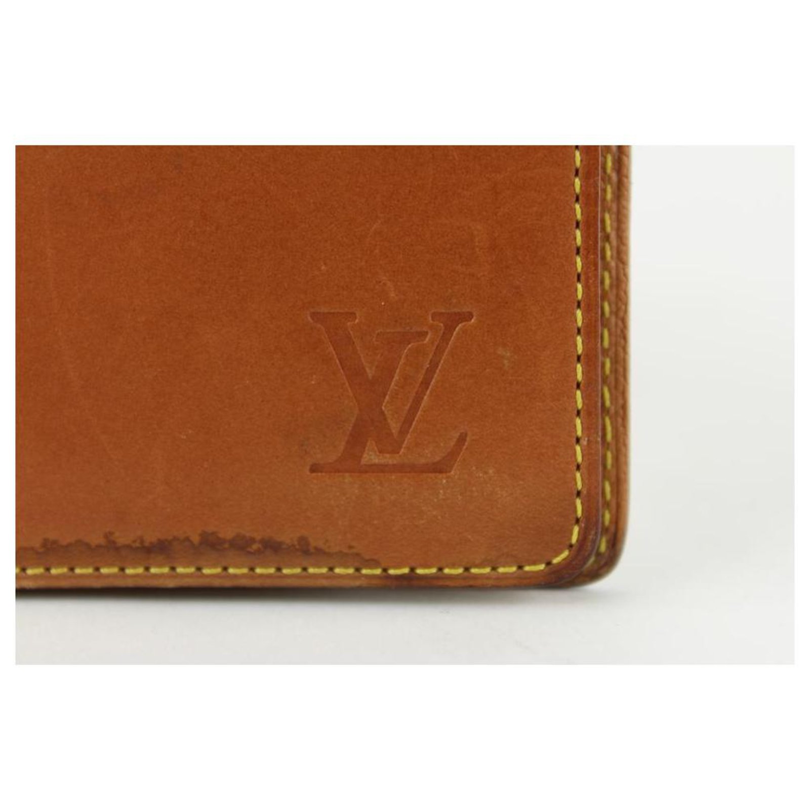 Louis Vuitton Rare Limited Vachetta Nomade Leather Small Ring Agendapm 5lvs1223, Men's