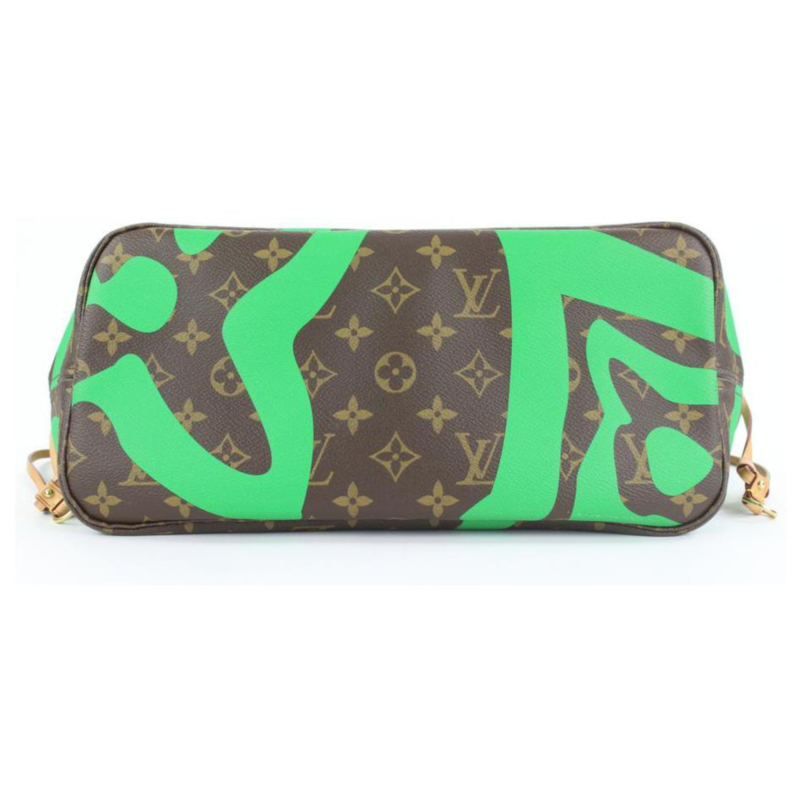 Louis Vuitton Green Monogram Summer Spirit Tahitienne Neverfull MM Tote Bag  Leather ref.298831 - Joli Closet