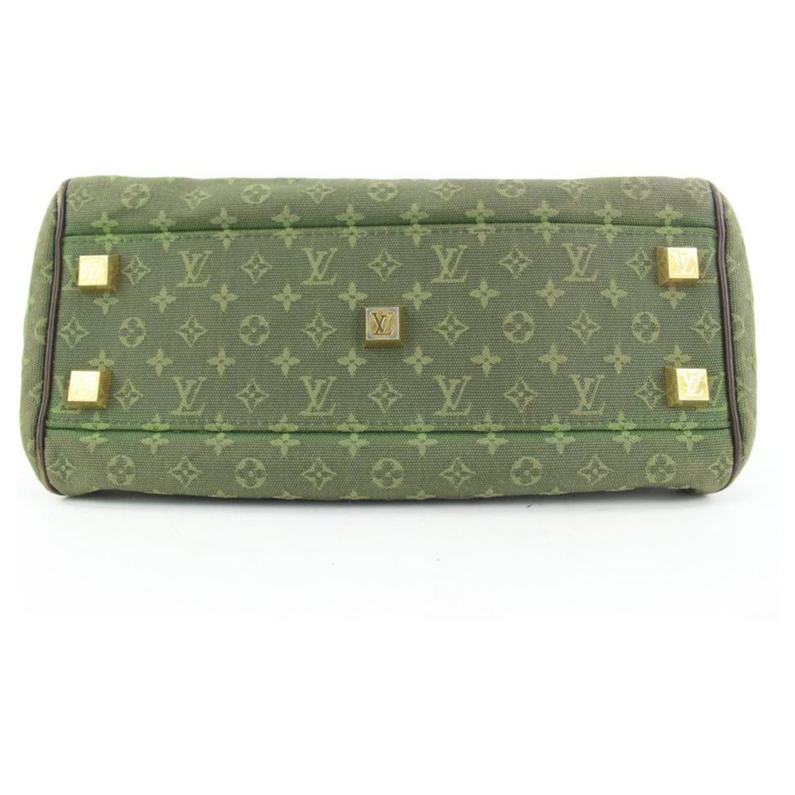 Louis Vuitton Josephine Pm Khaki 872852 Green Monogram Mini Lin