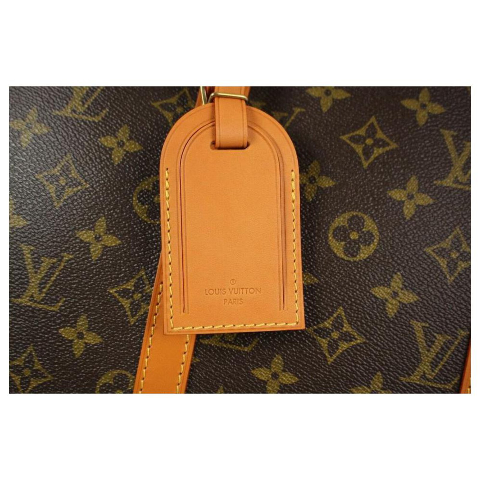 Louis Vuitton Conjunto de guantes de boxeo con monograma Ultra Rare Limited  de Karl Lagerfeld Cuero Oro blanco Goma Metal Nylon ref.298912 - Joli Closet