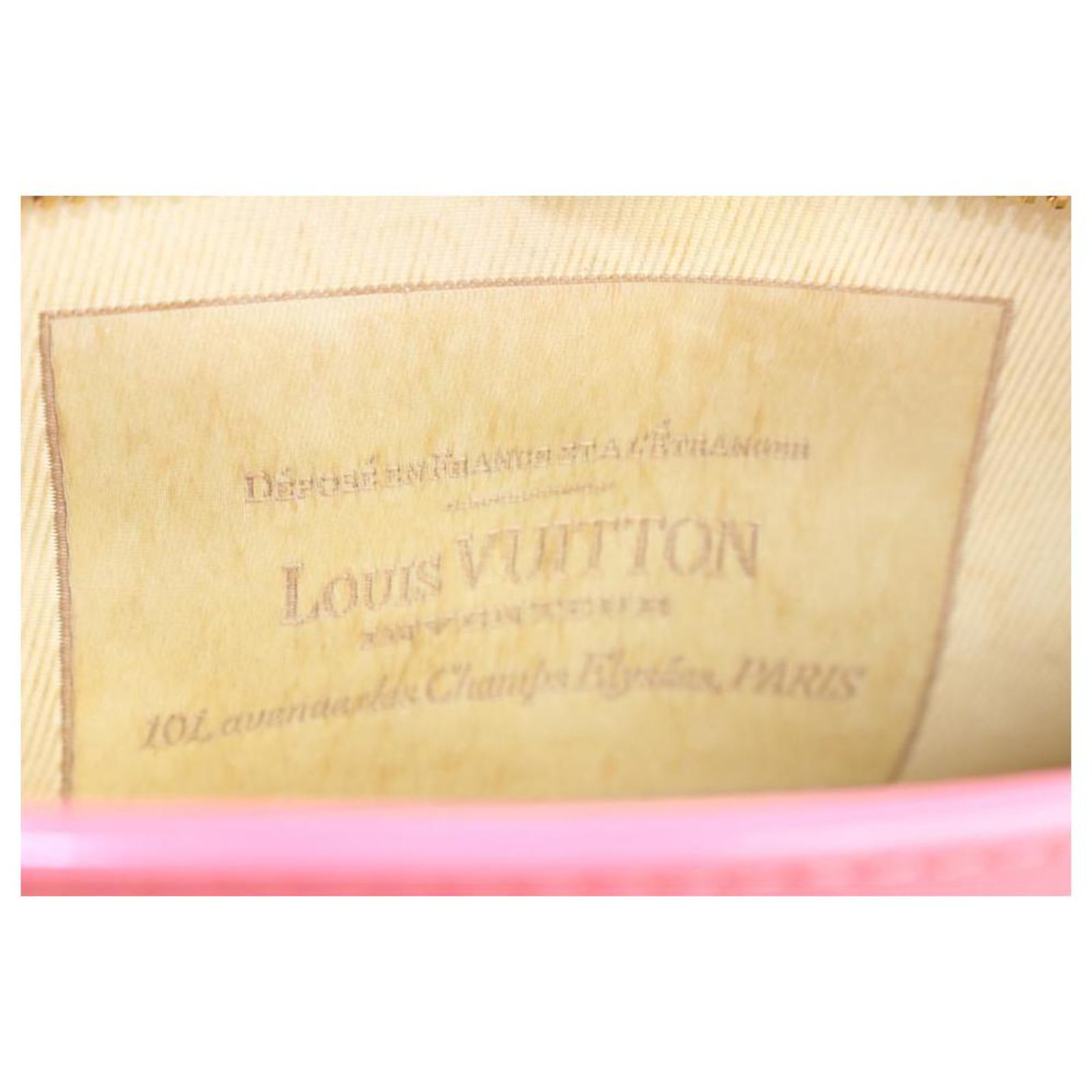 Louis Vuitton Pink x Beige Monogram Sabbia Cabas Pochette