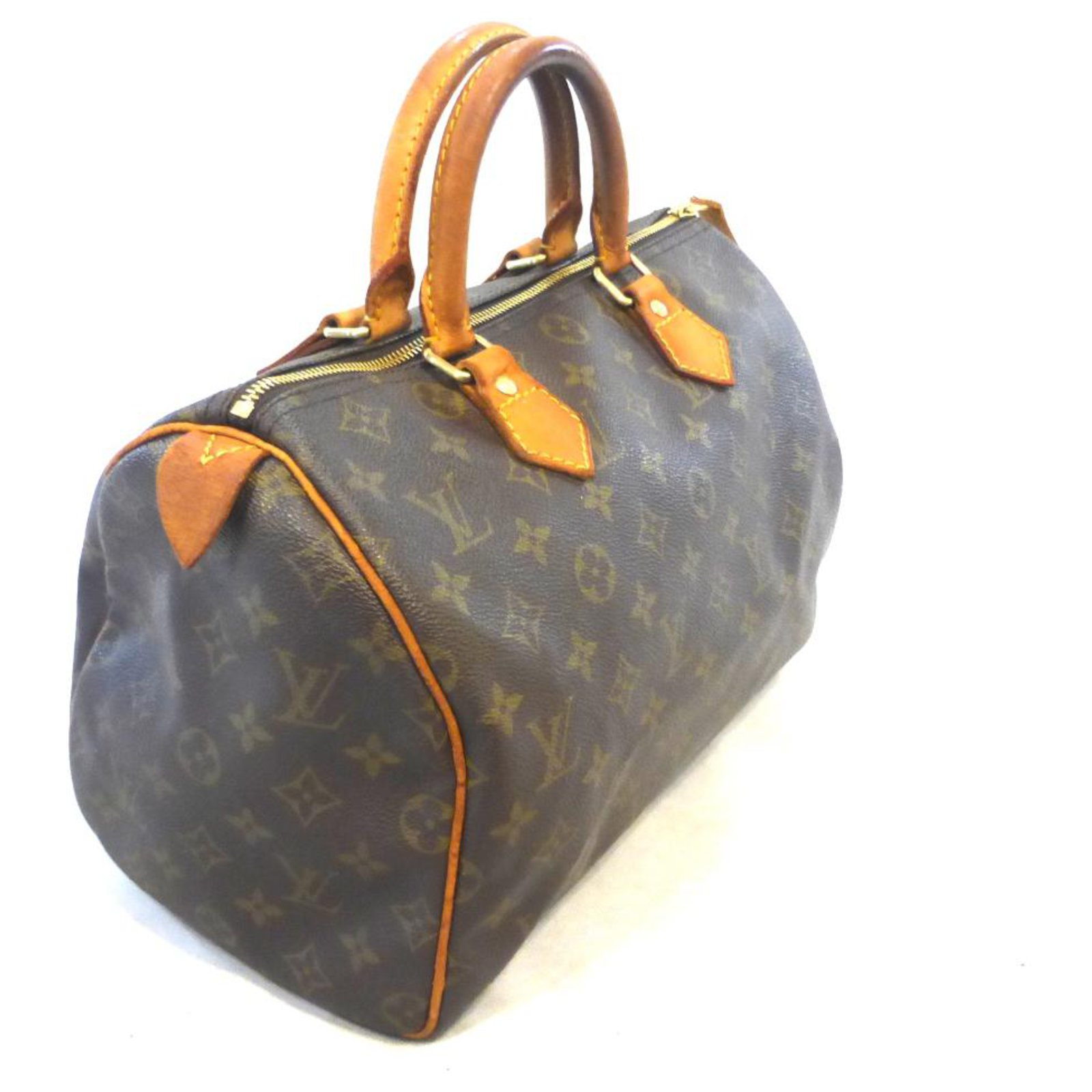 Louis Vuitton Speedy 30 Monogram Brown Leather ref.299192 - Joli Closet