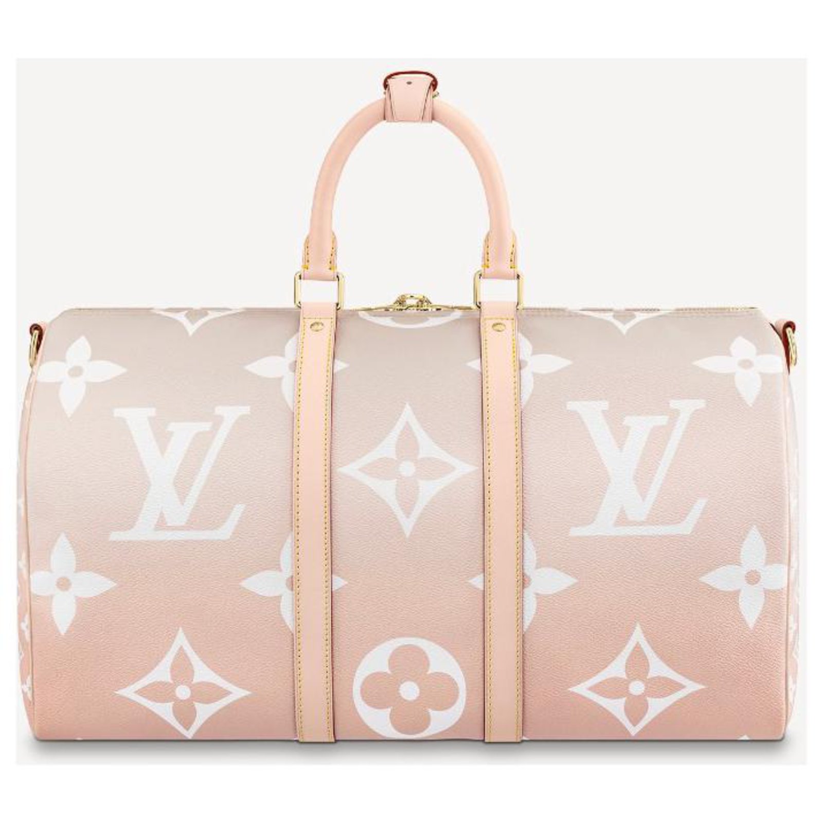 Louis Vuitton LV Keepall 50 By the pool Leather ref.300347 - Joli Closet