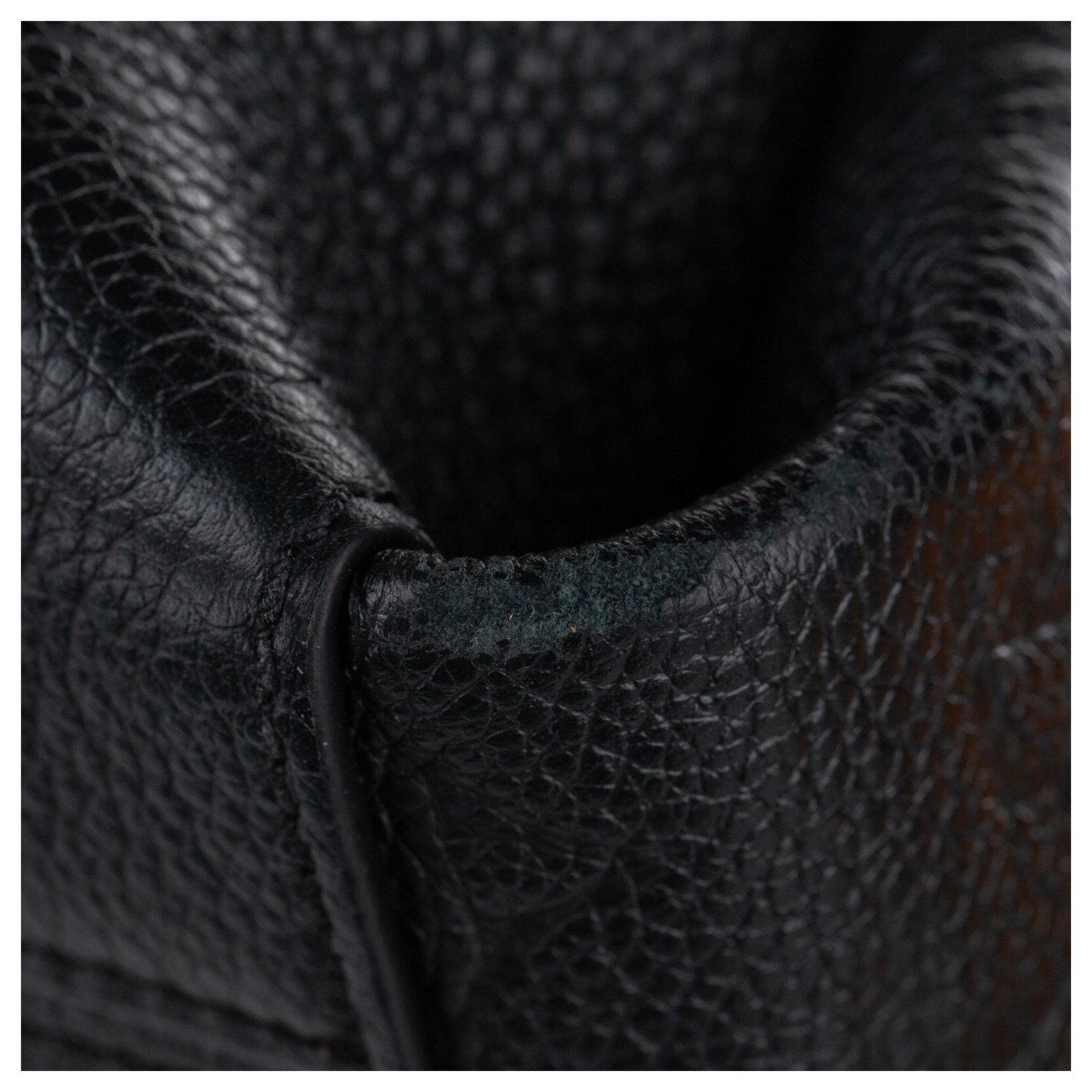 Louis Vuitton Black Monogram Empreinte Surene BB Leather Pony