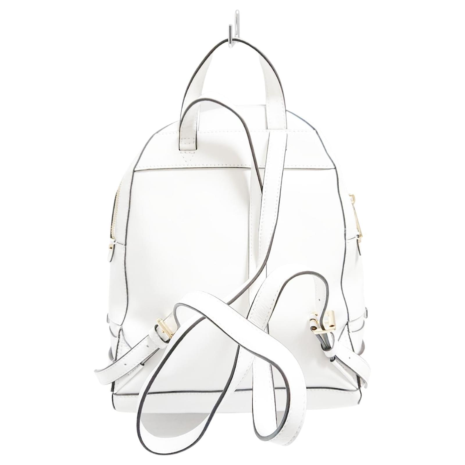 Michael Kors Backpack White Leather ref.302528 Joli Closet