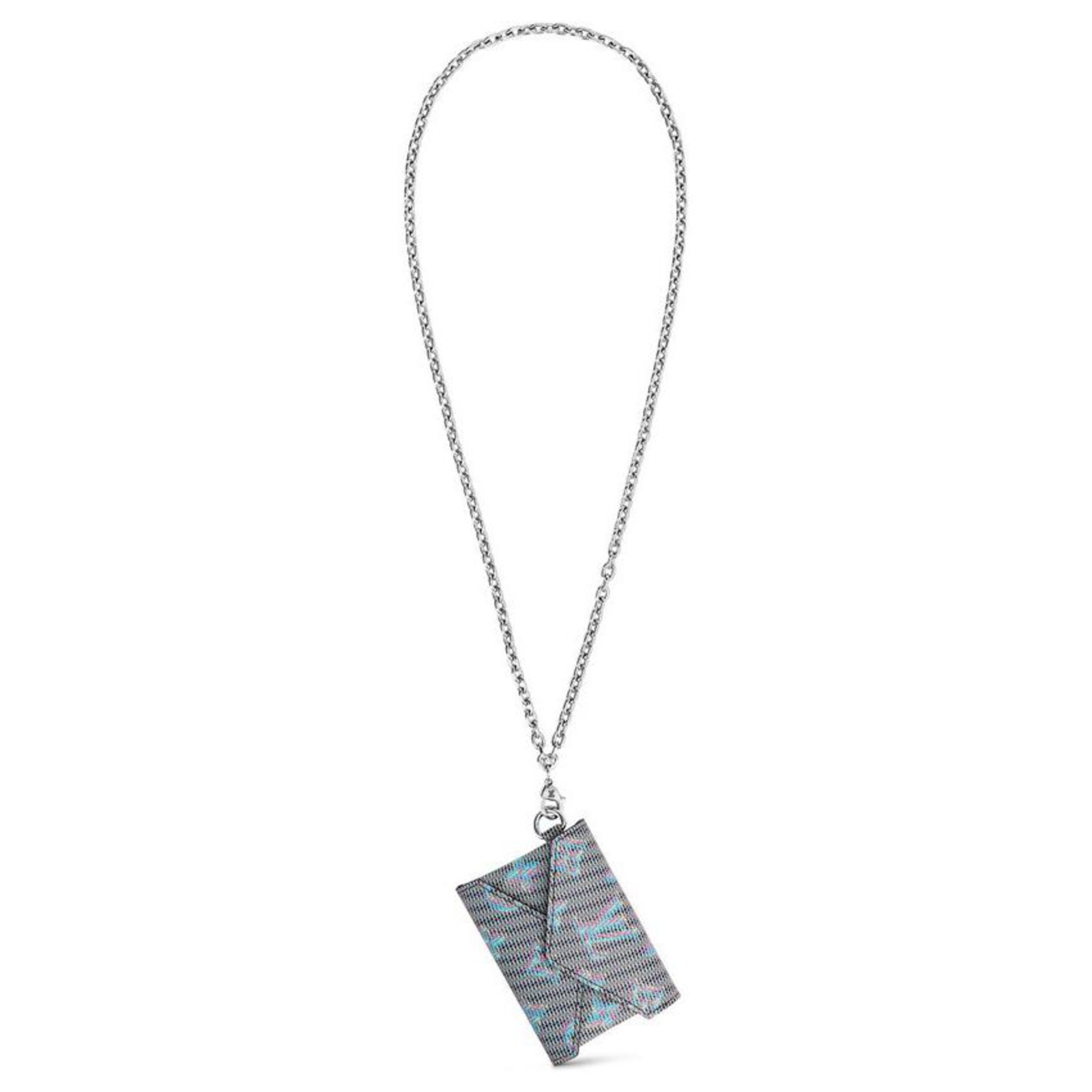Louis Vuitton LV kirigami necklace new Blue ref.303234 - Joli Closet