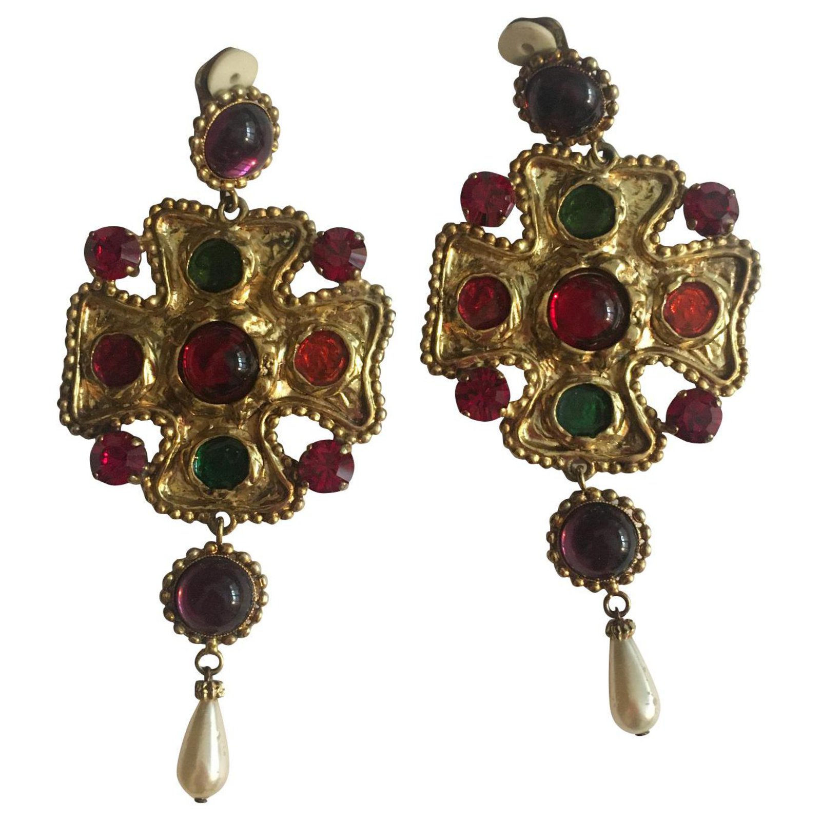 Dolce & Gabbana Earrings Multiple colors Metal ref.303833 - Joli Closet