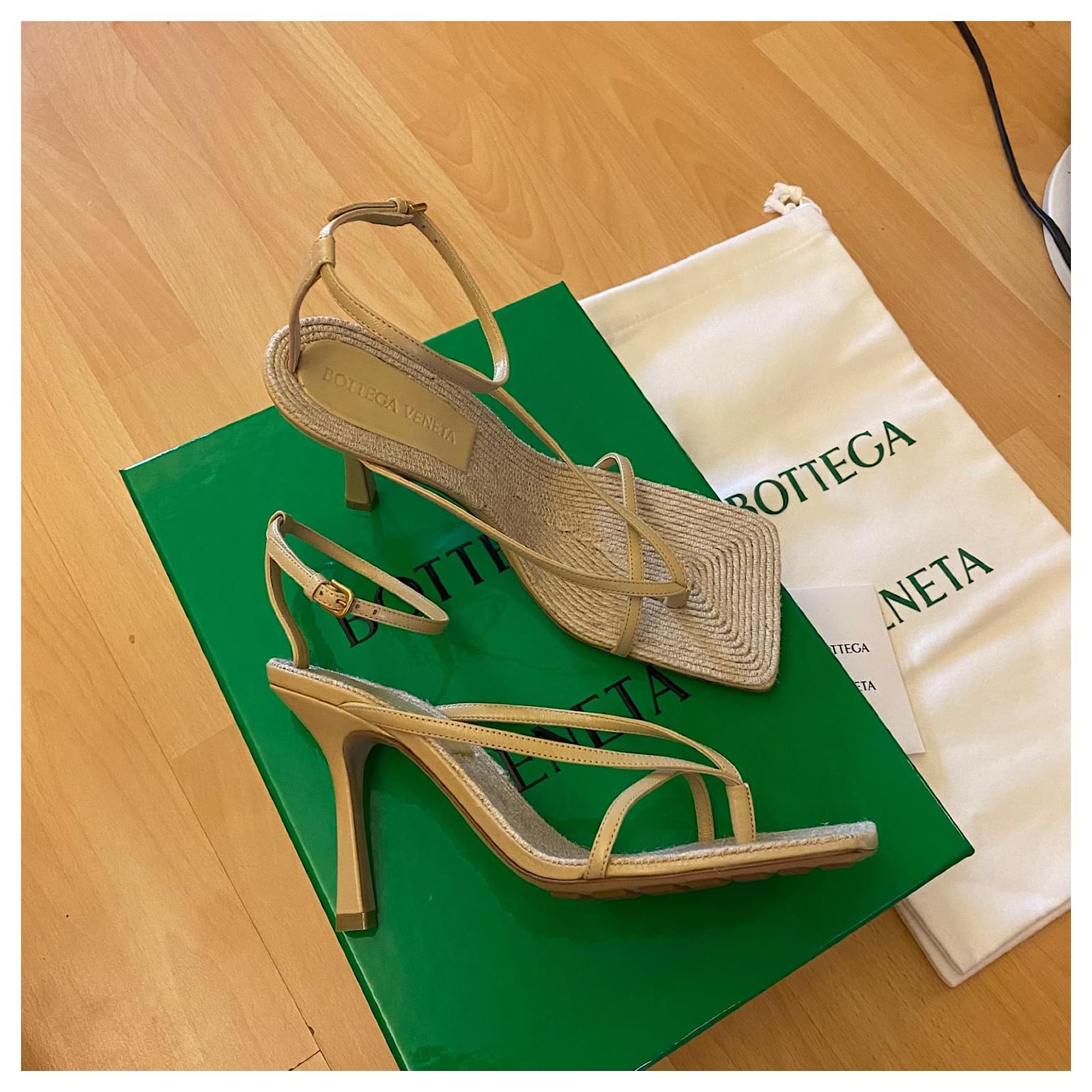 関税送料込Bottega Veneta Meshed Sandals bottega Veneta Mesh Sandal with gold chain shoes 36 women | eBay