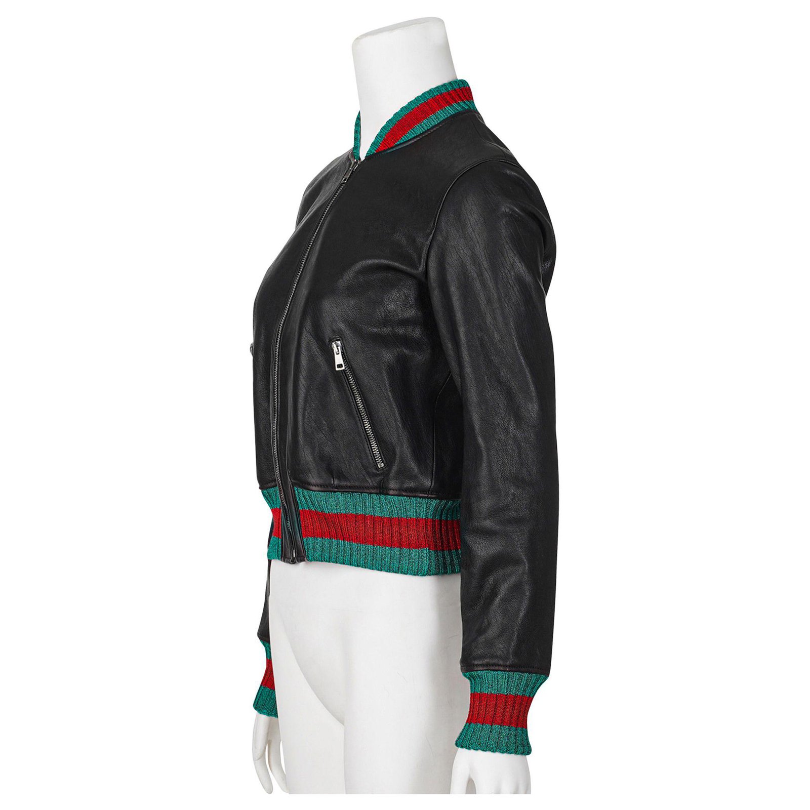 Gucci 2019 Womens Tiger Leather Jacket. 38/2/S. $6800