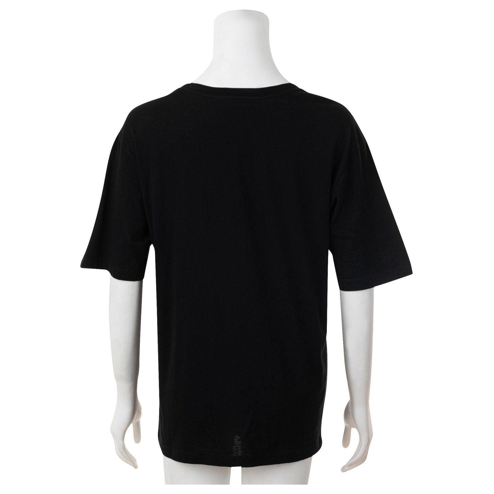 gucci plain black t shirt