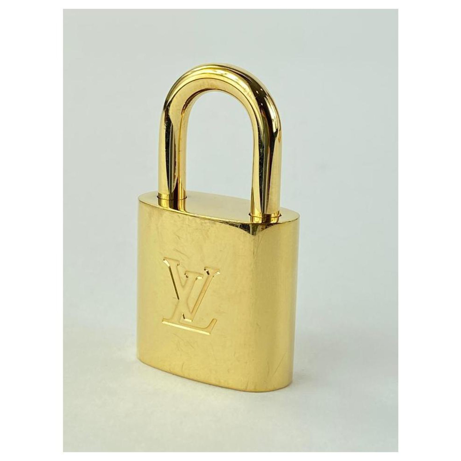 Louis Vuitton Padlock Key Set of 10 Cadena Gold Plated Women's