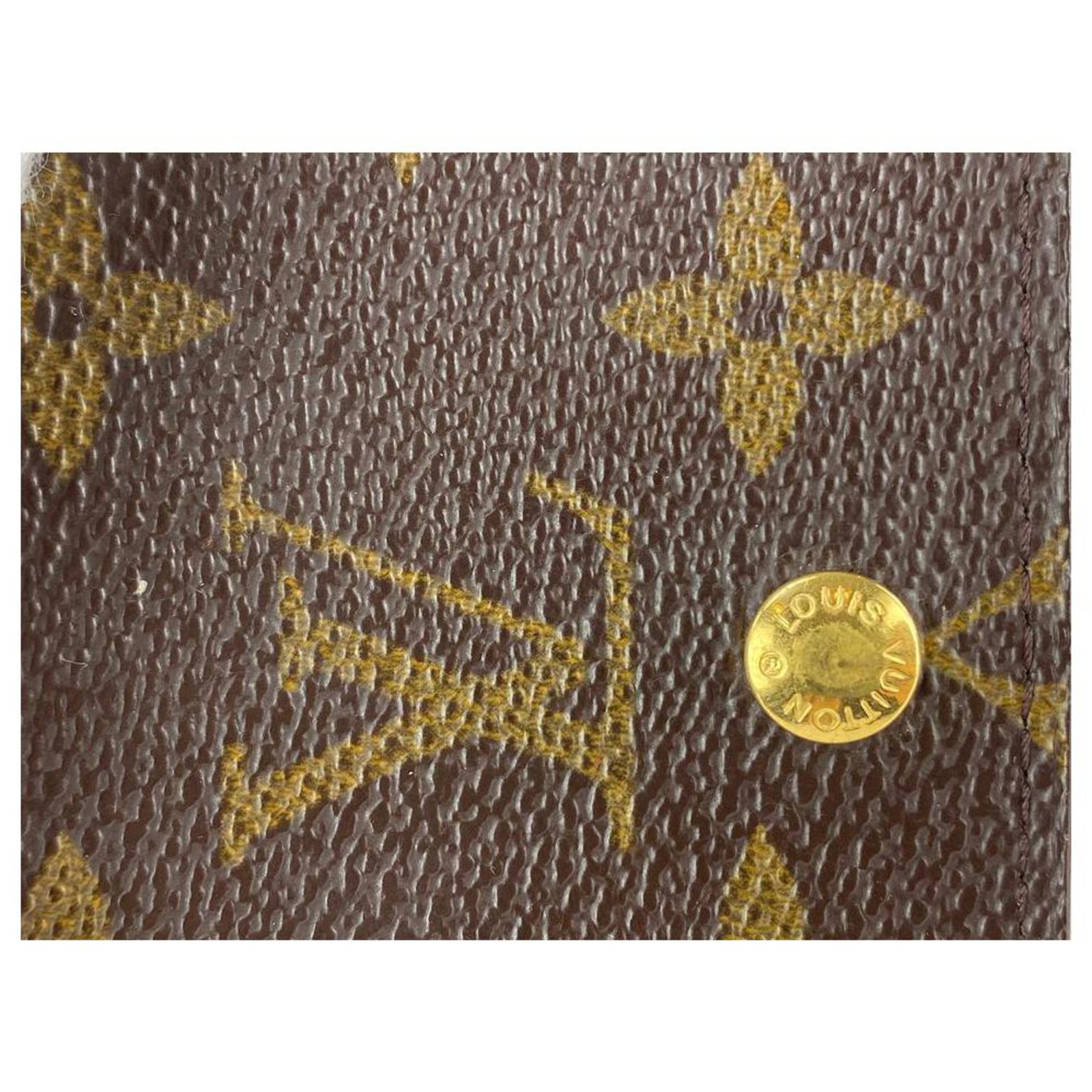 Louis Vuitton Monogram Snap Compact Zippy Wallet