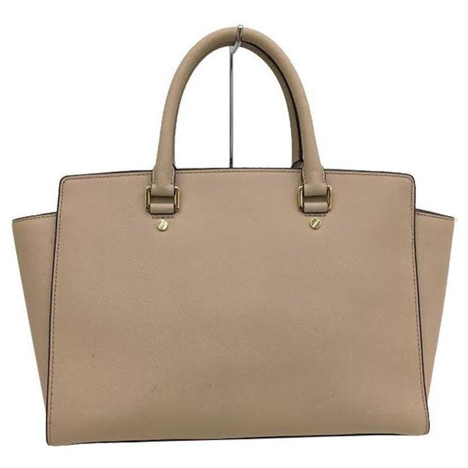 Calvin Klein Handbags Pink Beige Leather ref.515853 - Joli Closet