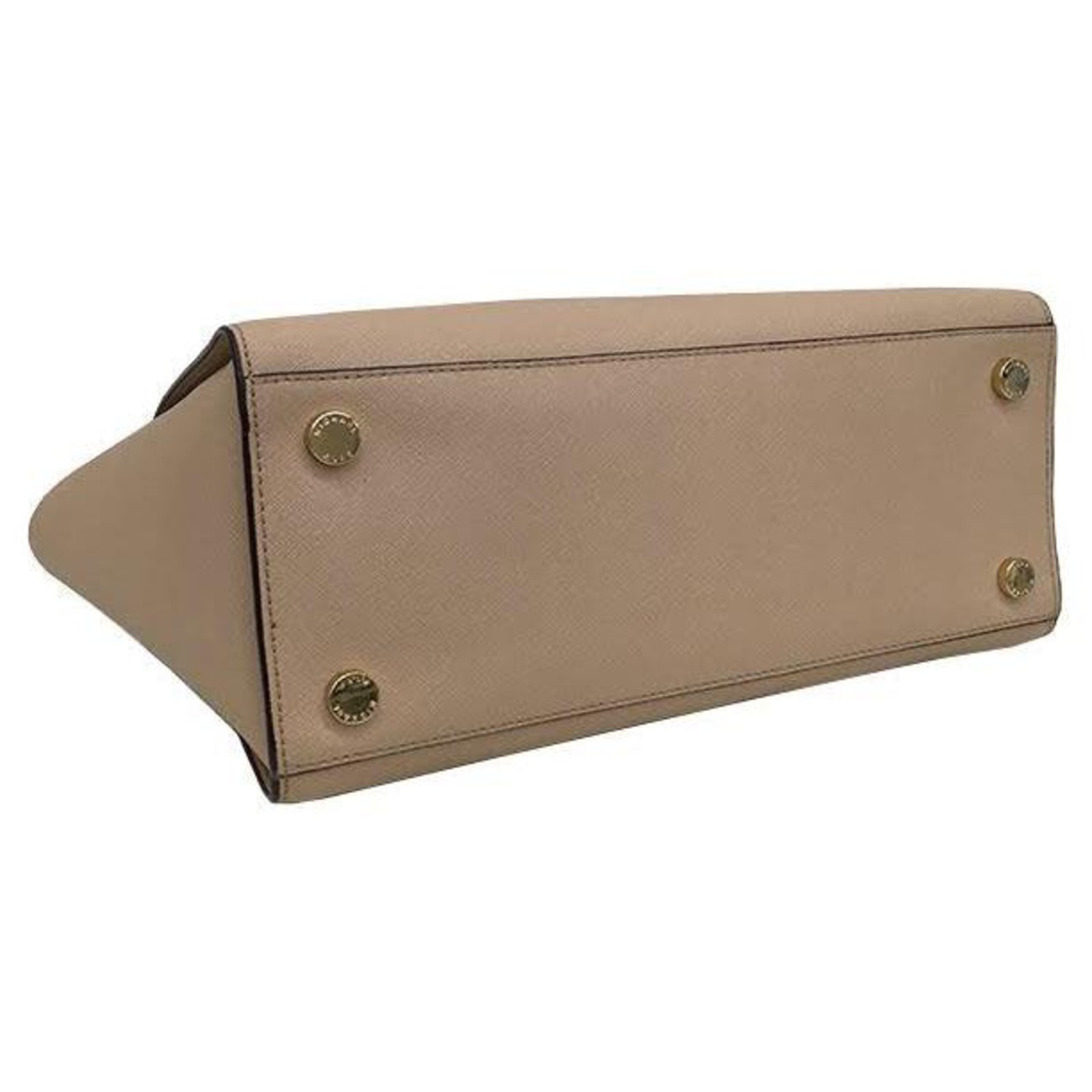 Michael Kors Handbag Beige Leather ref.306902 - Joli Closet
