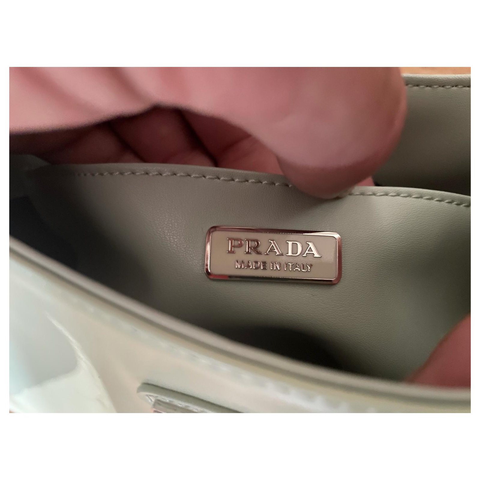 cleo prada Light green Leather ref.307430 - Joli Closet