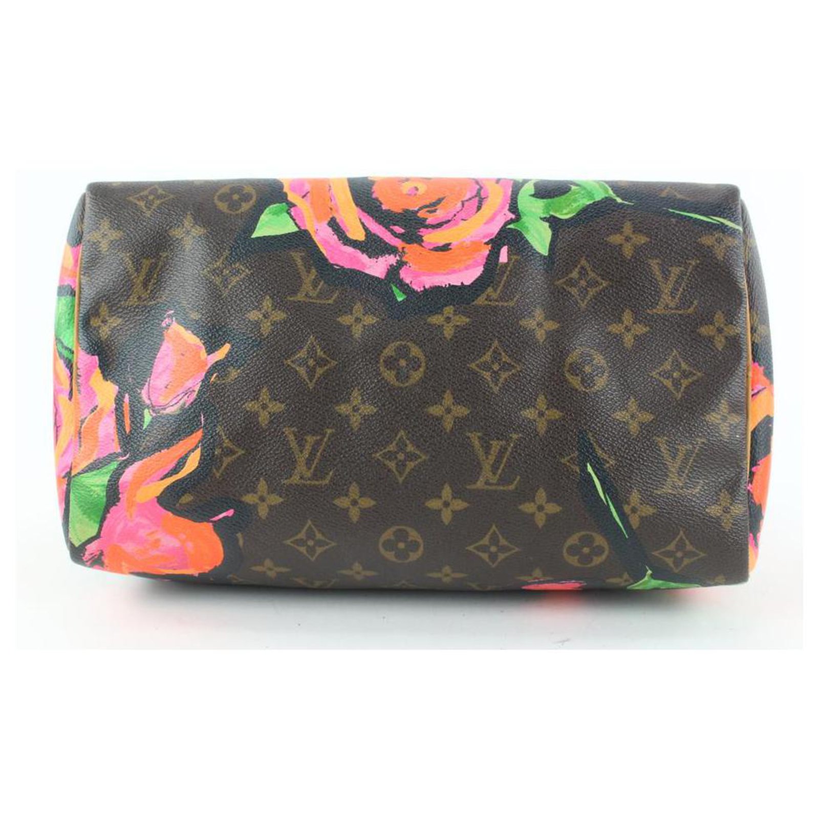 Louis Vuitton Stephen Sprouse Graffiti Roses Speedy 30 Bag Flower Leather  ref.307792 - Joli Closet