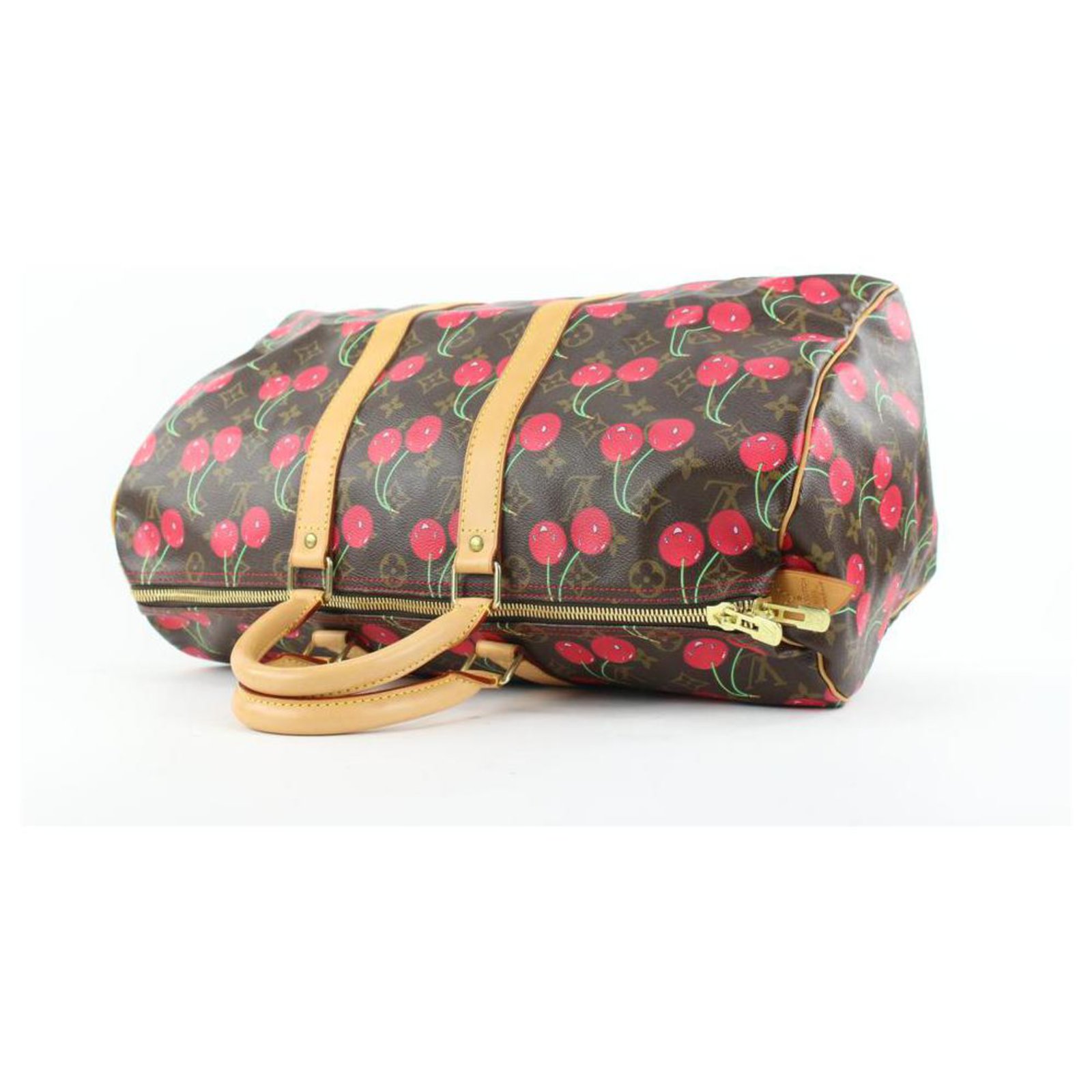 Louis Vuitton Cerises Cherries Keepall 45 Travel Bag